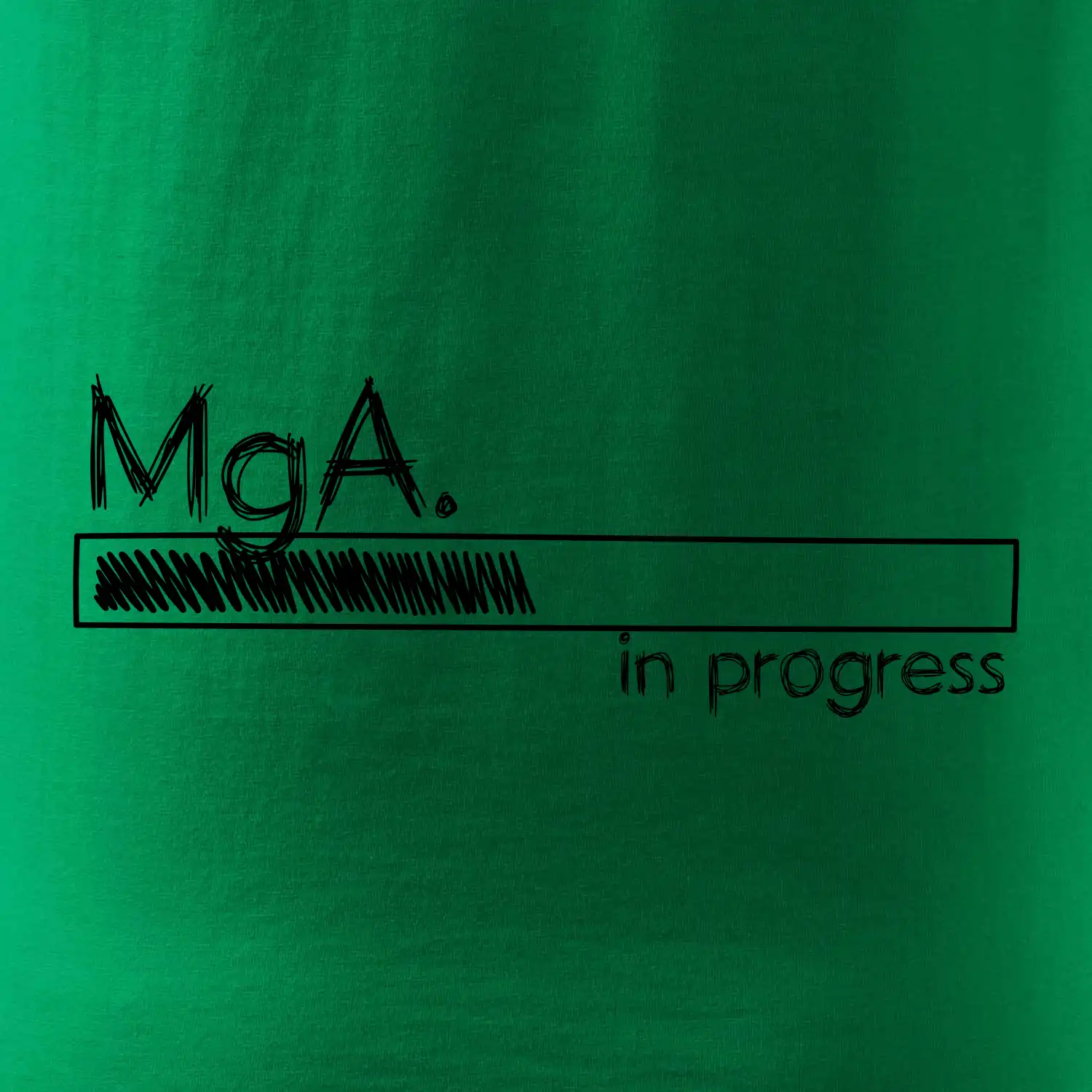 In progress titul MgA.  magistr / magistra umění