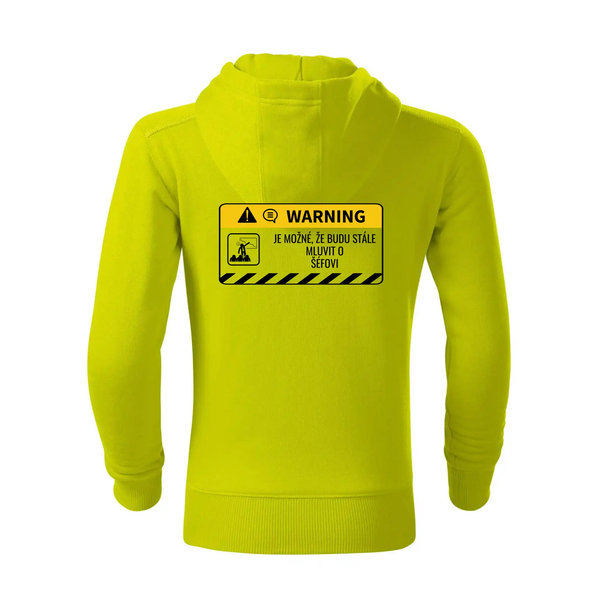 Warning mluvení - Śéf
