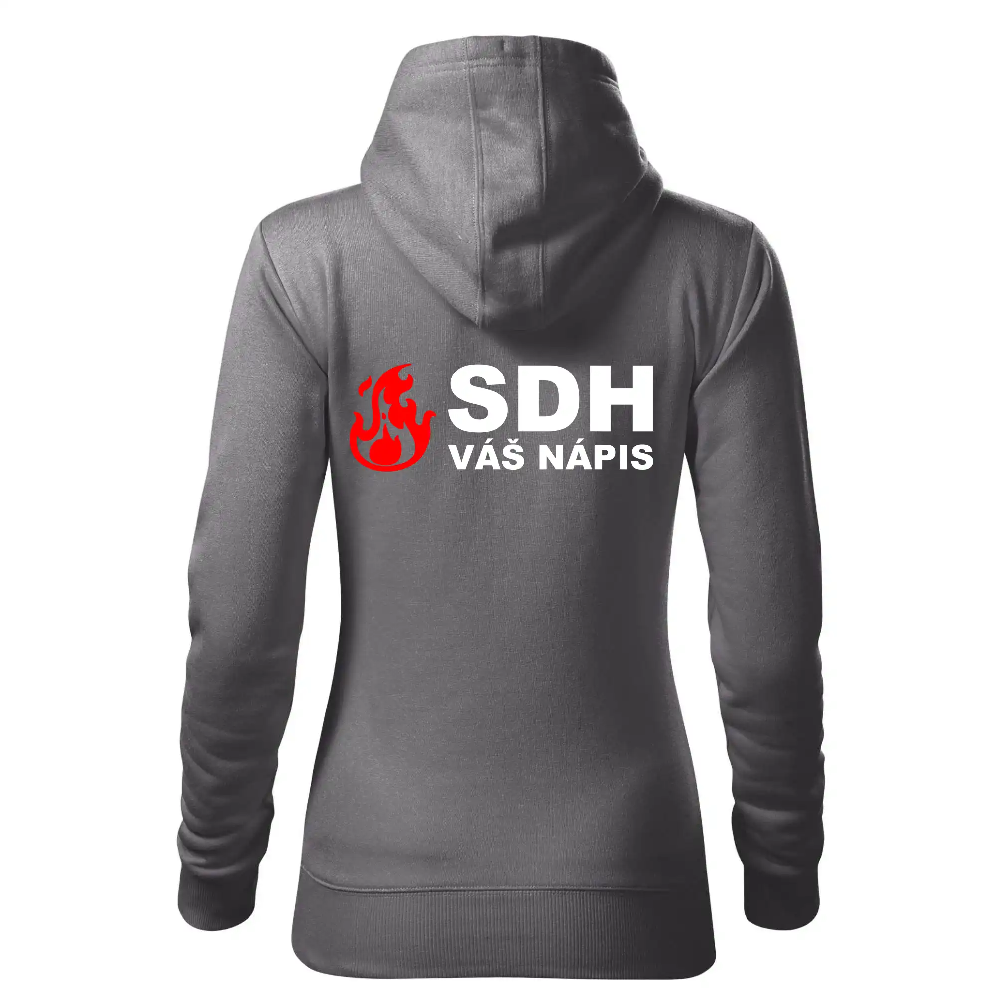 SDH nápis (oheň, firesport, název sboru - vlastní nápis)