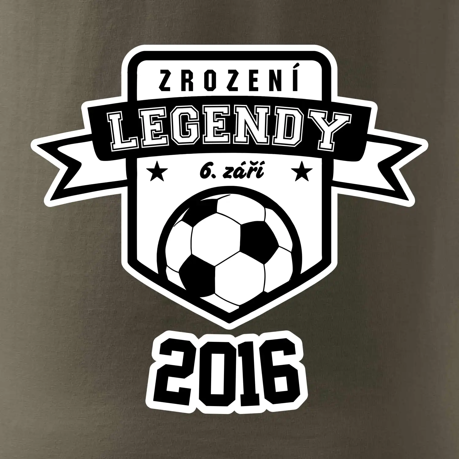 Zrození fotbalové legendy - tvůj den a rok narození