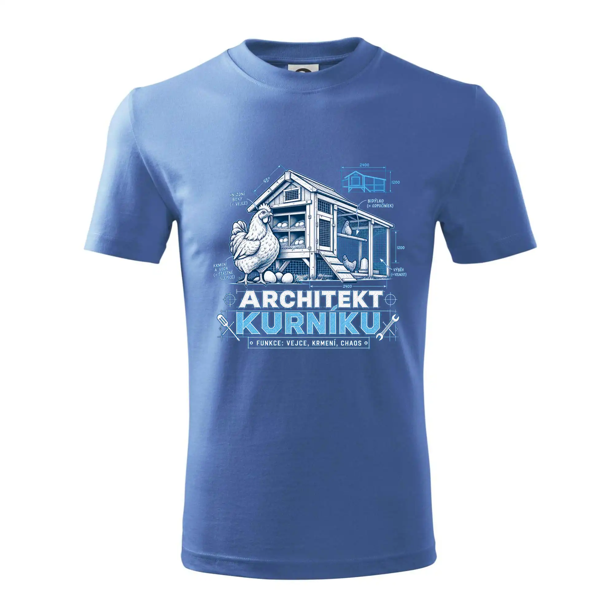 Architekt kurníku technický výkres