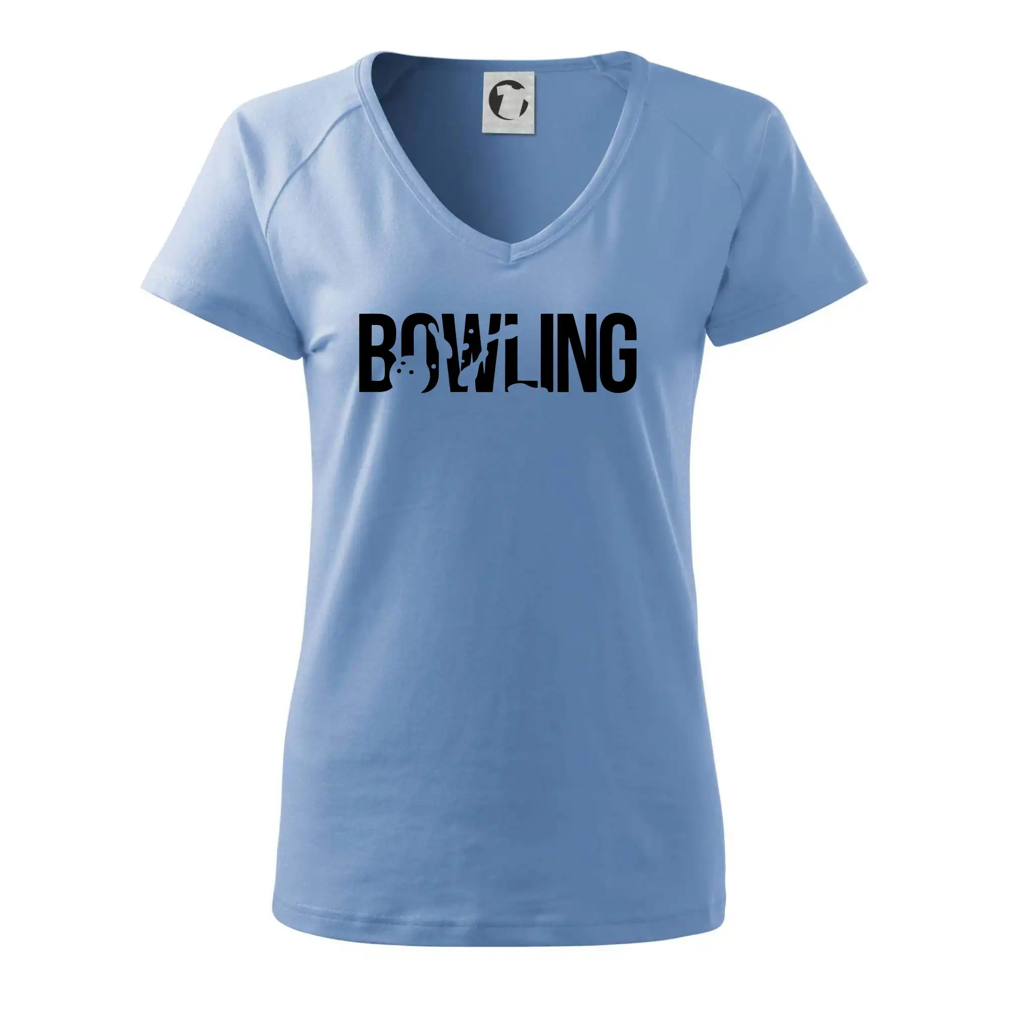 Bowling nápis kuželky