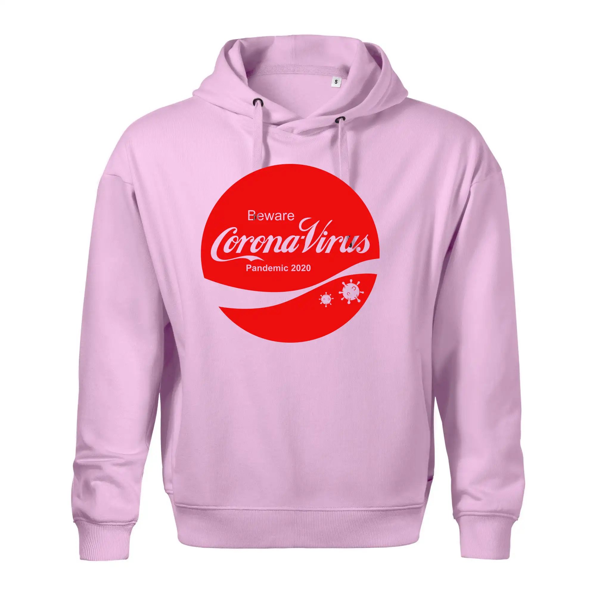 Corona virus pandemic logo