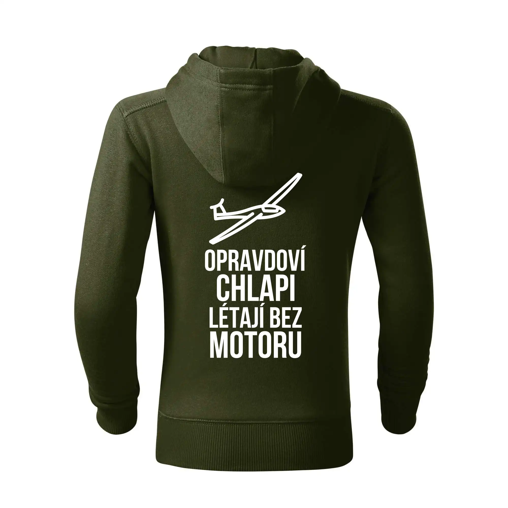 Opravdovi chlapi létají bez motoru