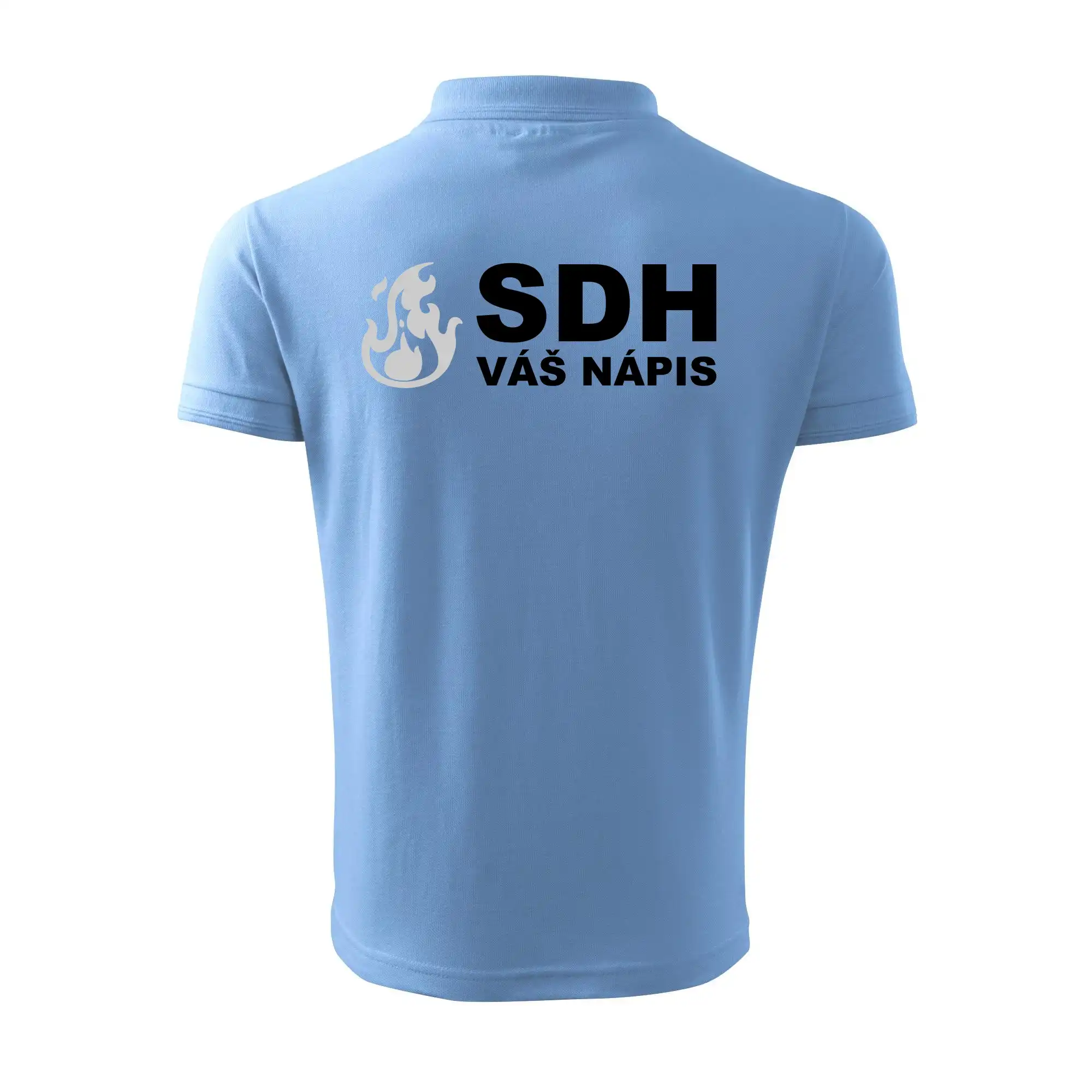 SDH REFLEXNÍ nápis (oheň, firesport, název sboru - vlastní nápis)