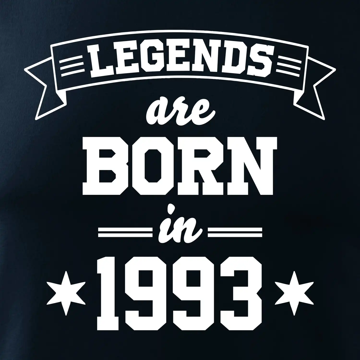 Legends are born in 1993