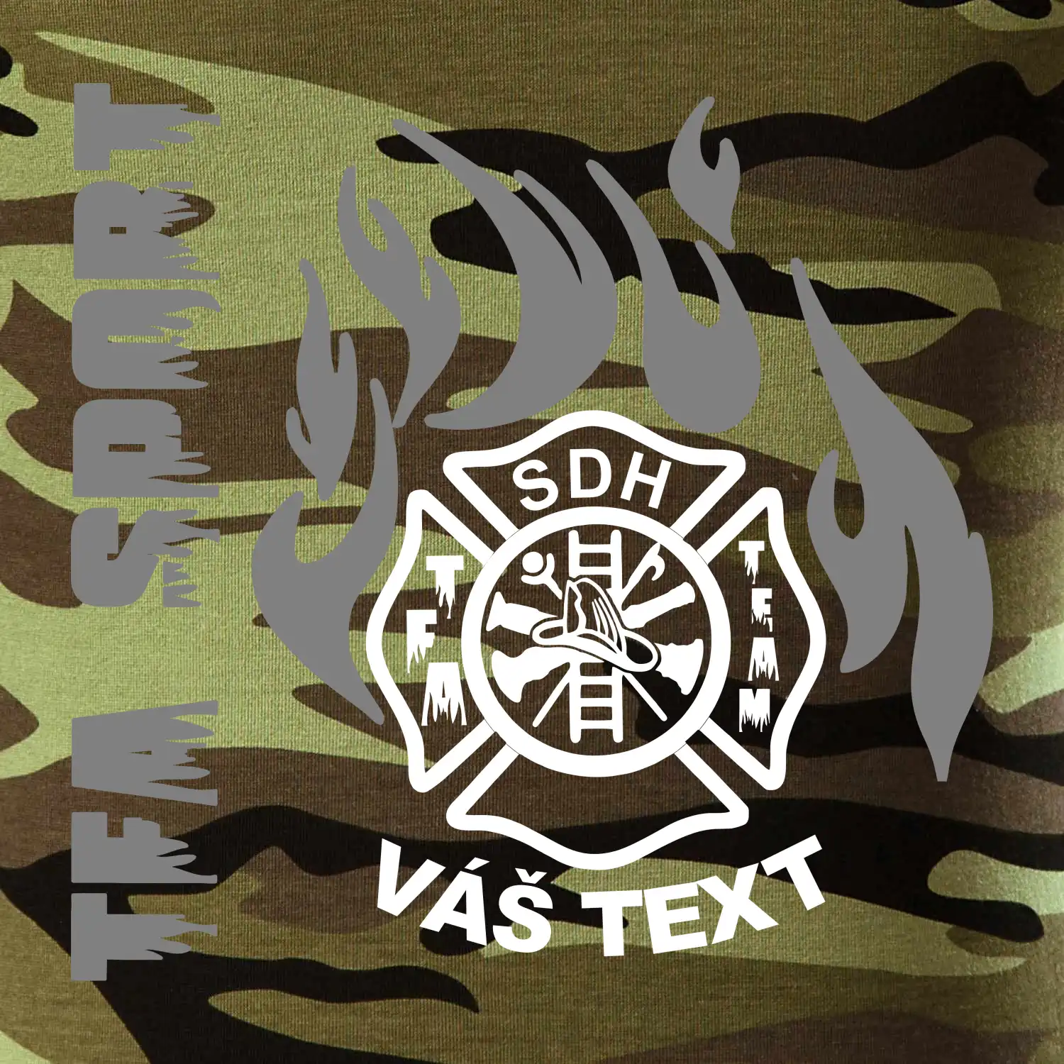 TFA Sport SDH (Reflexní) - Vlastní nápis