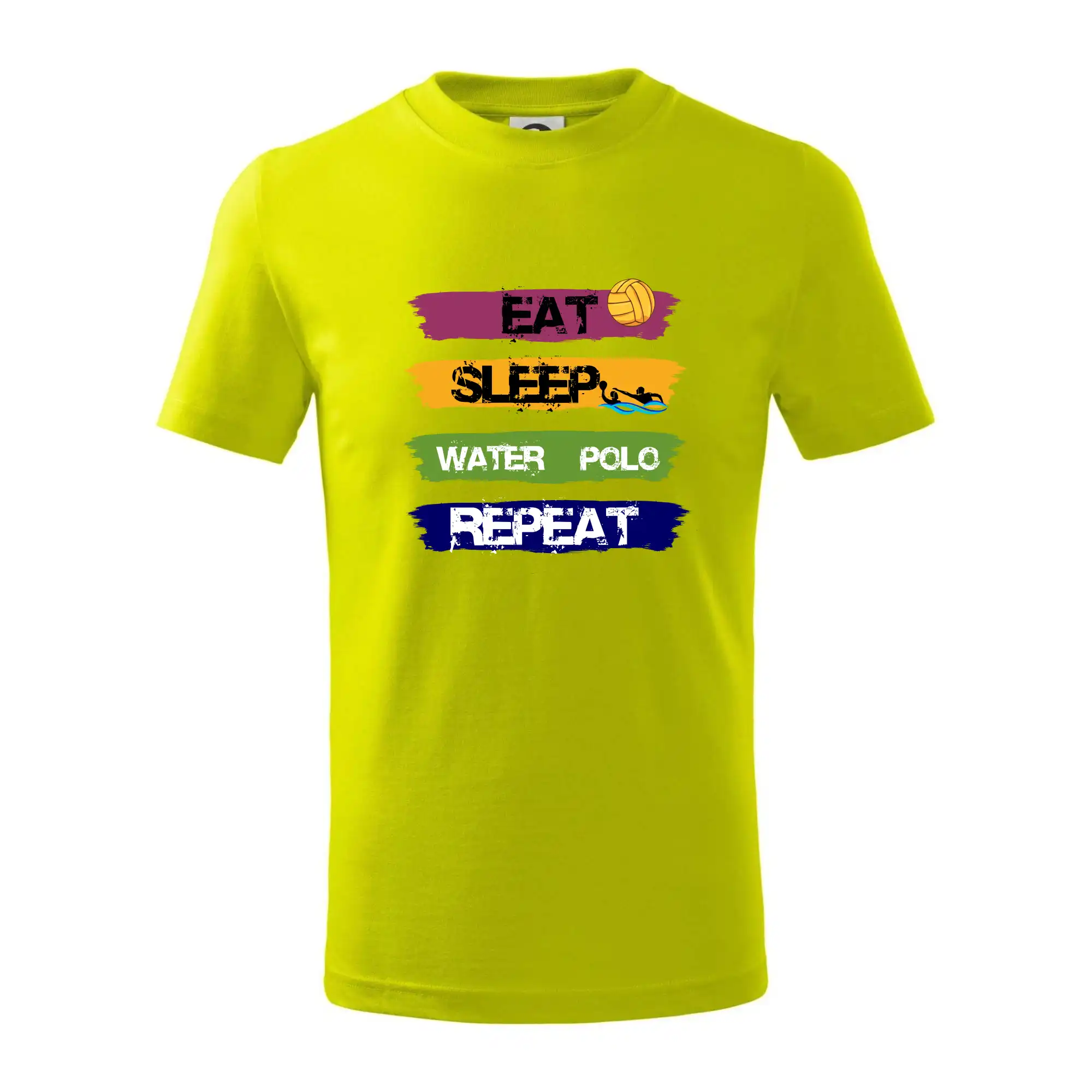 Eat sleep watter polo barevné