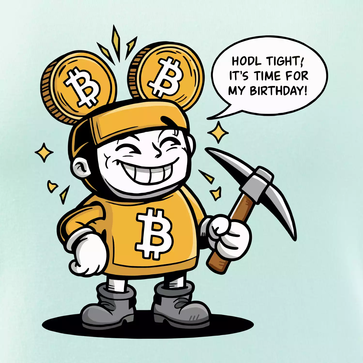 Hodl tight, it's time for my birthday!