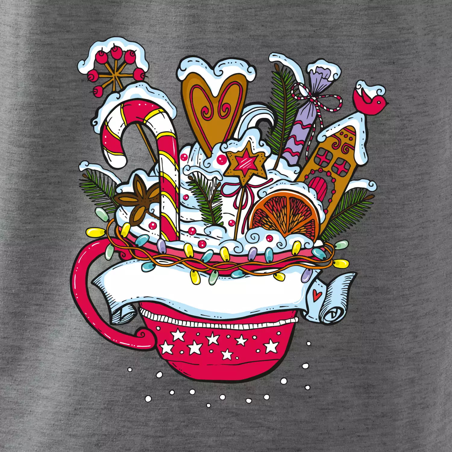 Vánoční Punč - hrneček (Pecka design)