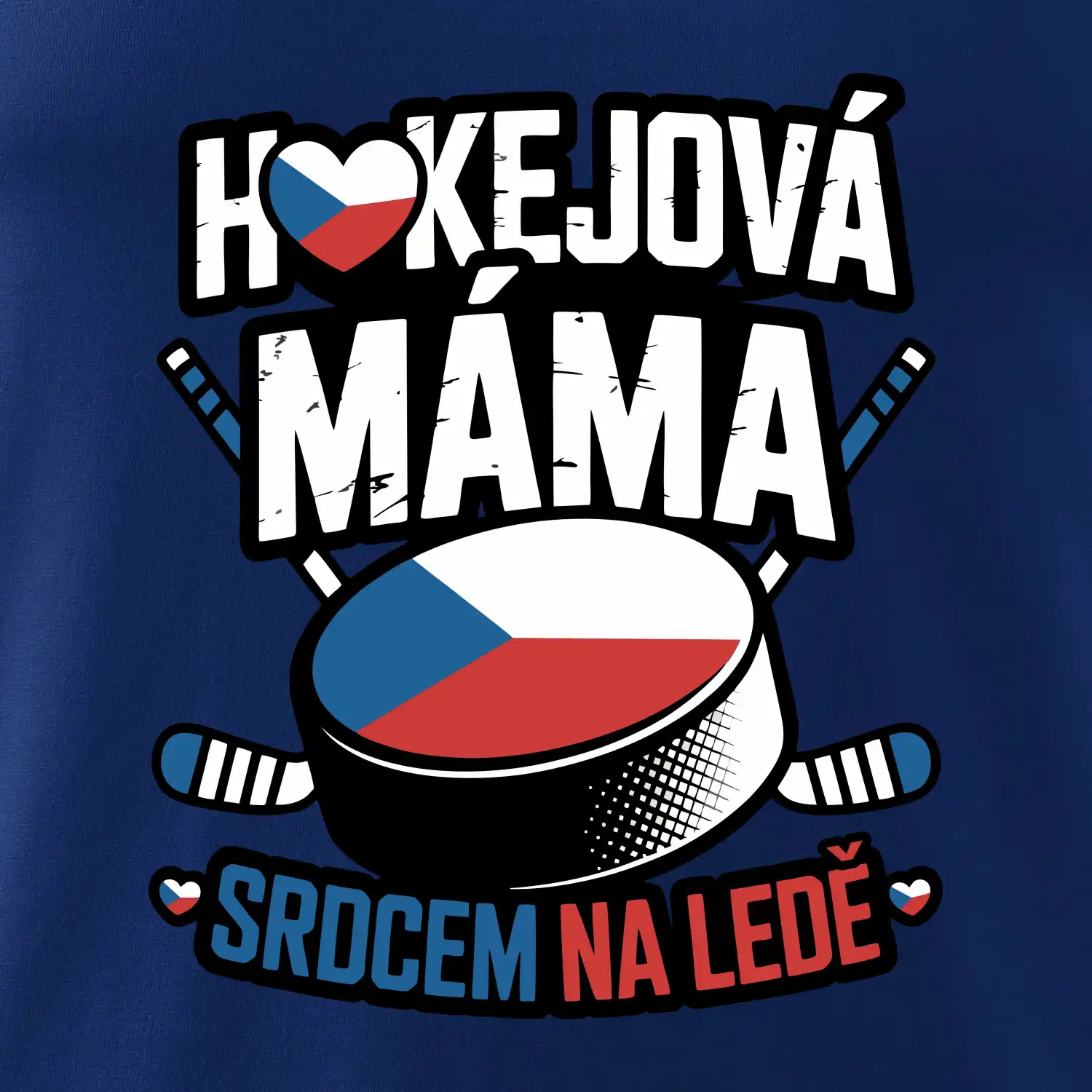 Hokejová máma - srdcem na ledě