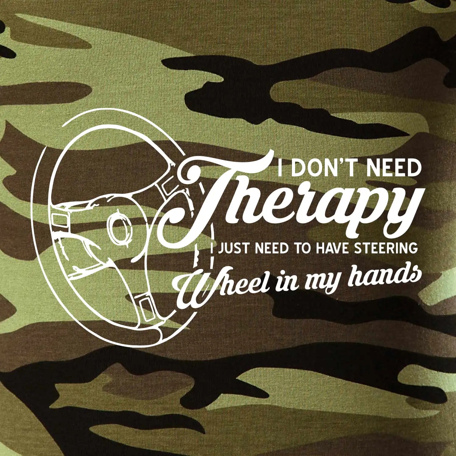 I don't need therapy wheel in my hands (vedle sebe)