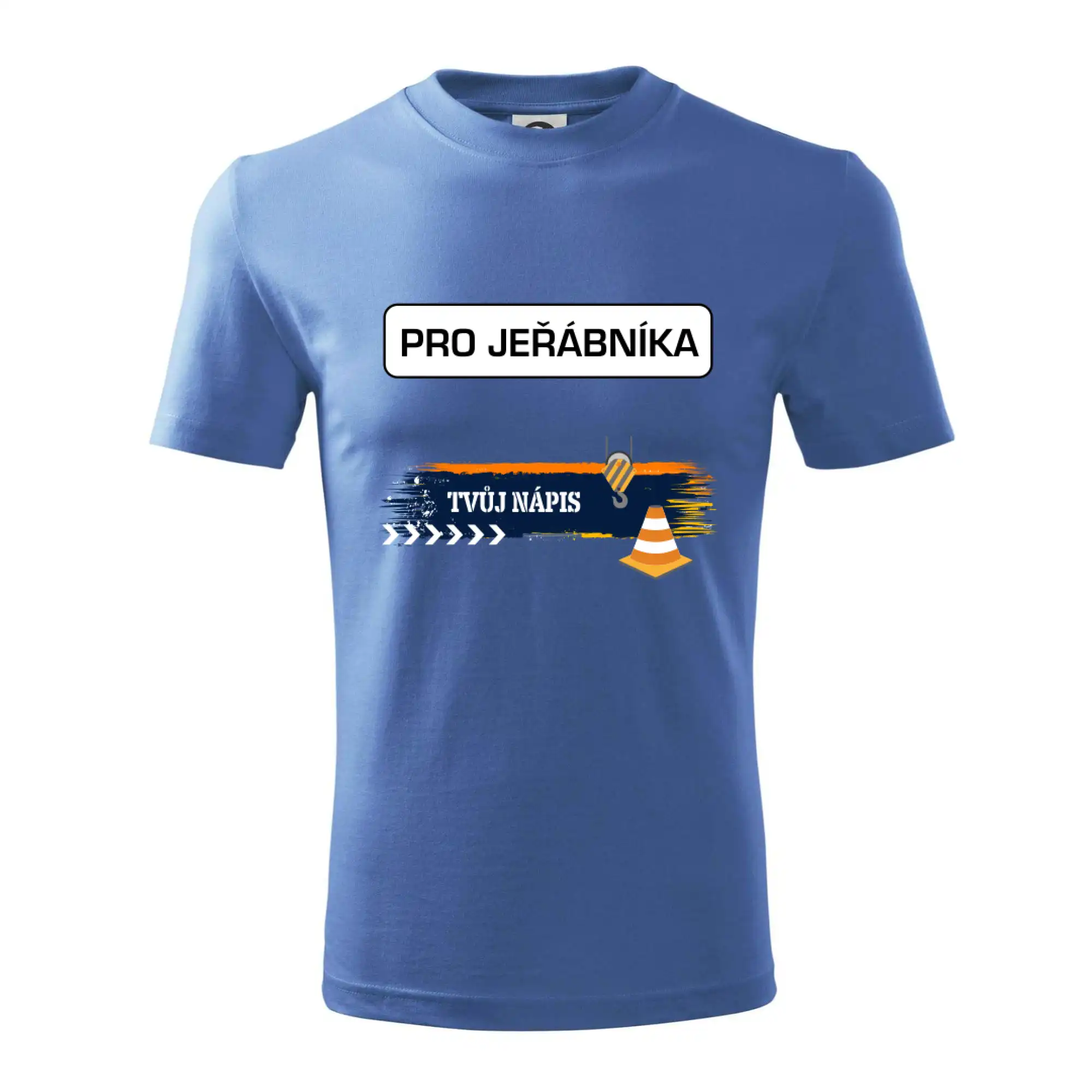 Stavba - vlastní nápis - jeřábník
