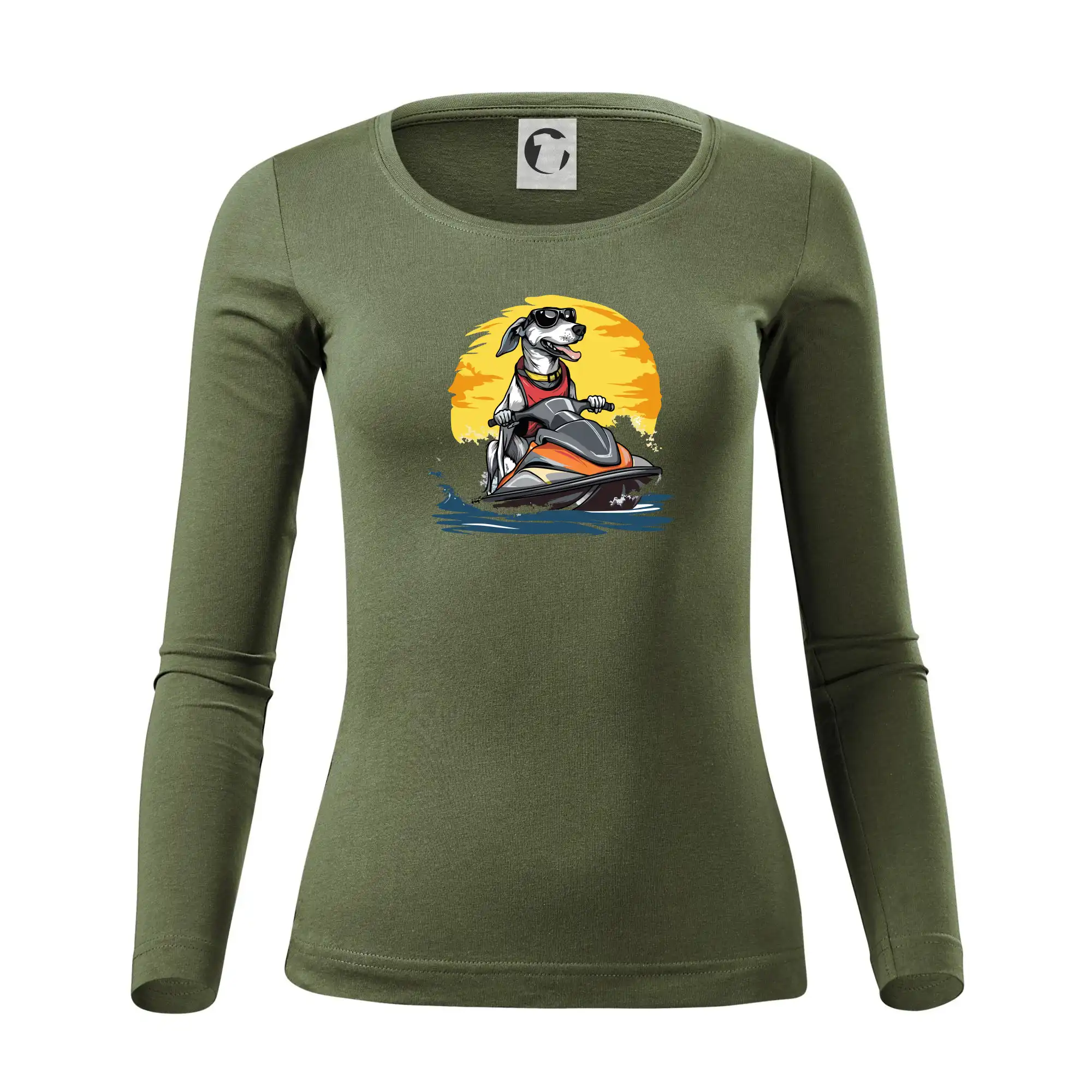 Chrt na vodním skútru