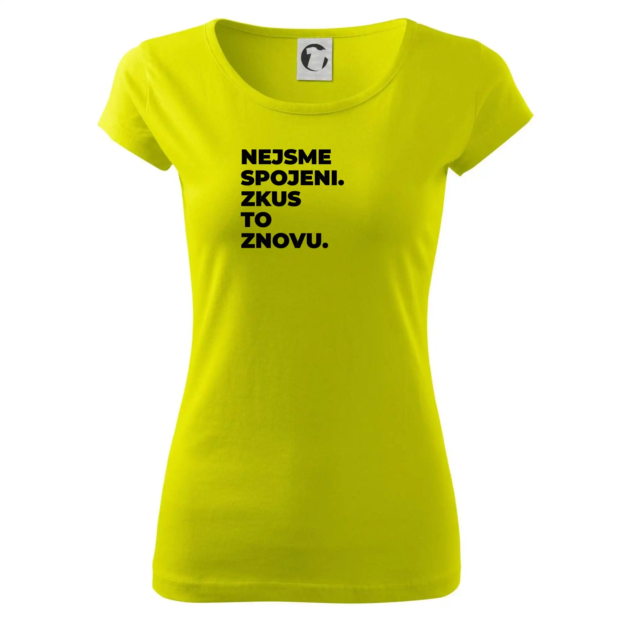 NEJSME SPOJENI. ZKUS TO ZNOVU.