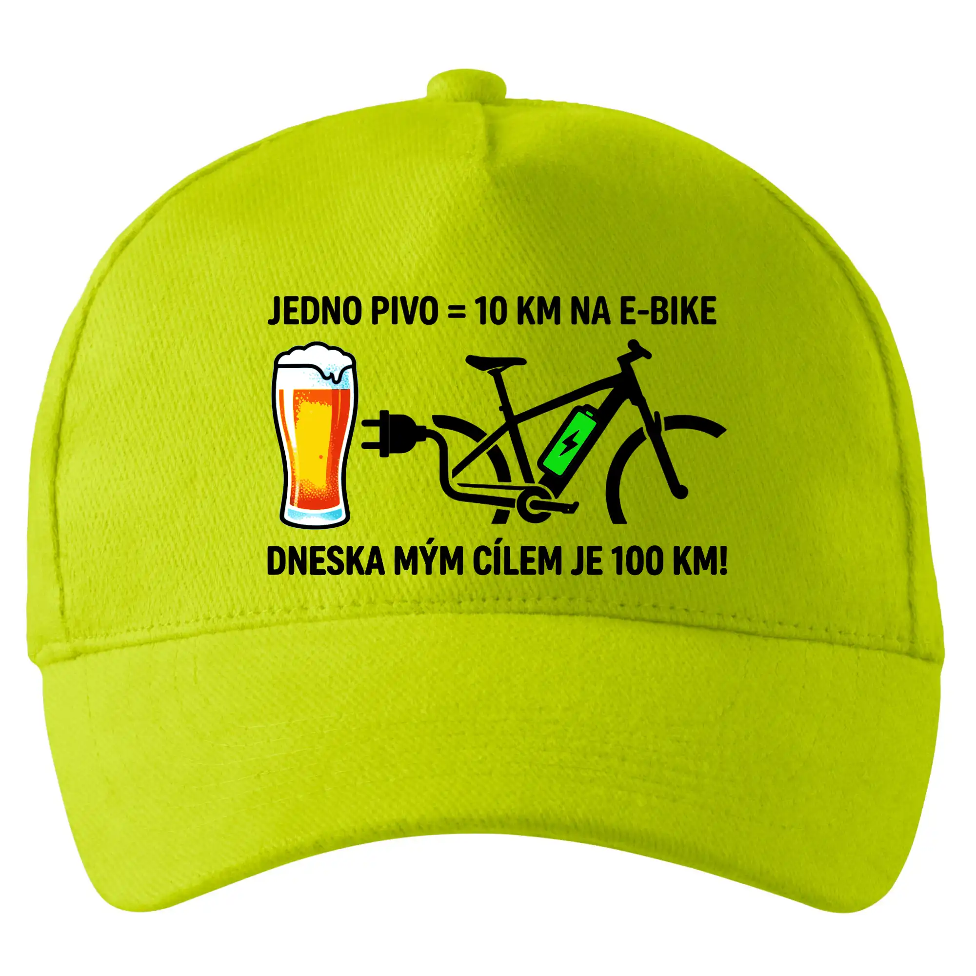Jedno pivo = 10 km na E-bike. Dneska mým cílem je 100 km!