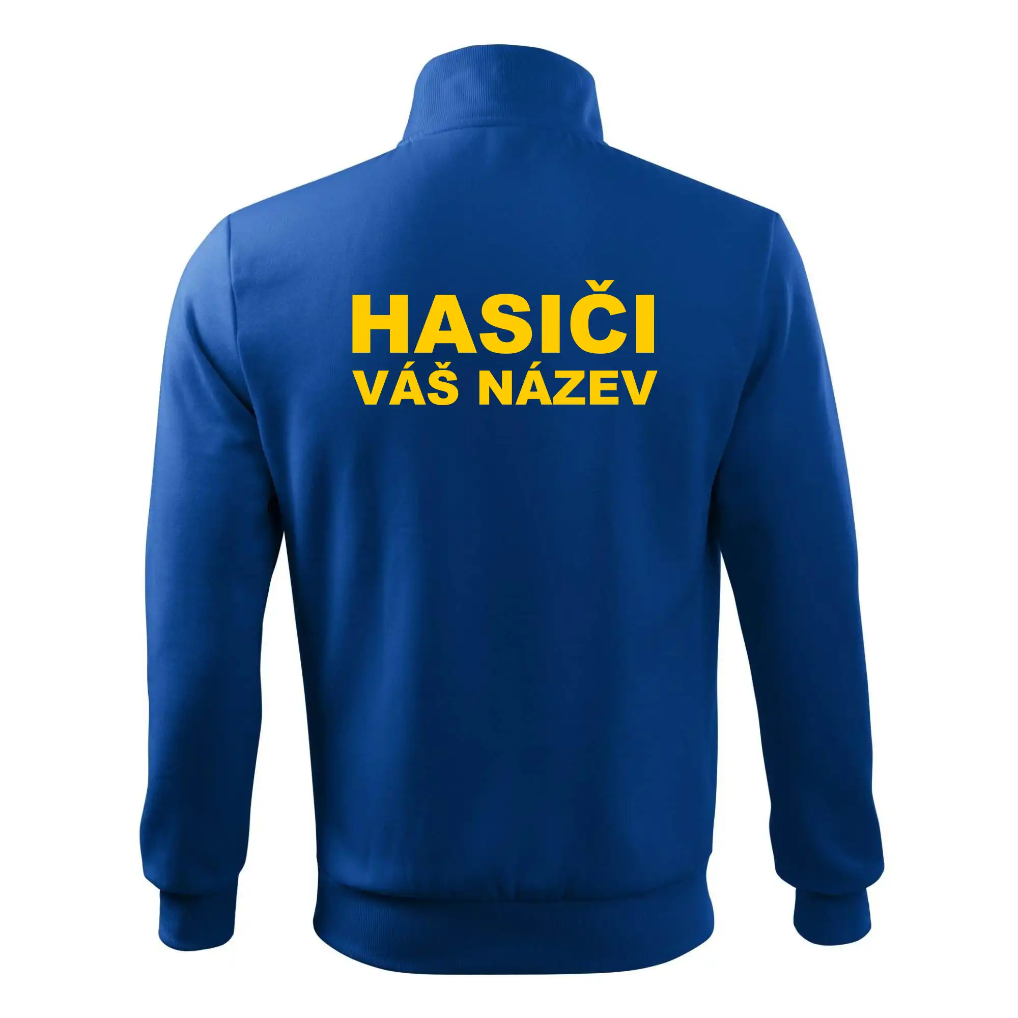 Hasiči - žlutý nápis - váš název sboru