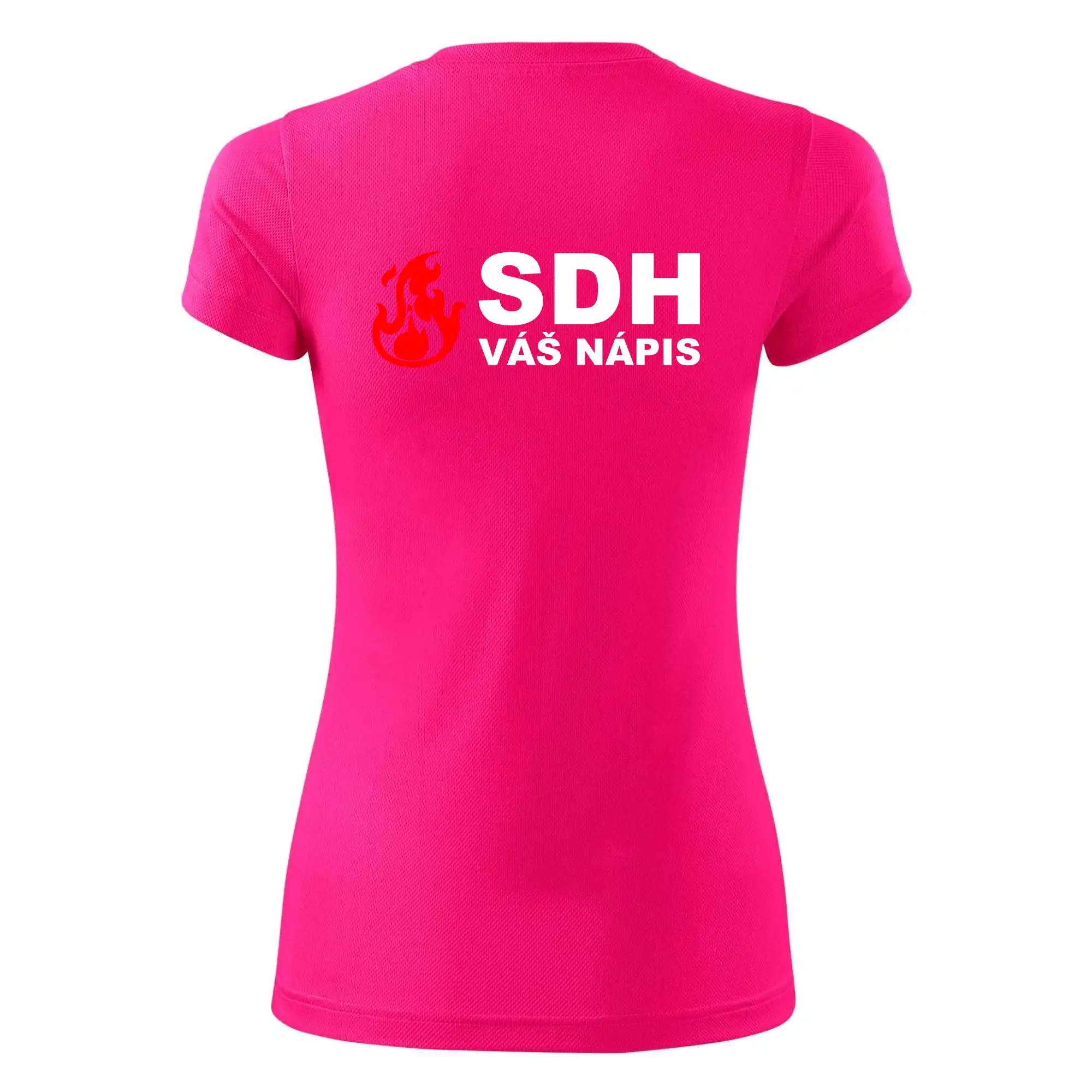 SDH nápis (oheň, firesport, název sboru - vlastní nápis)