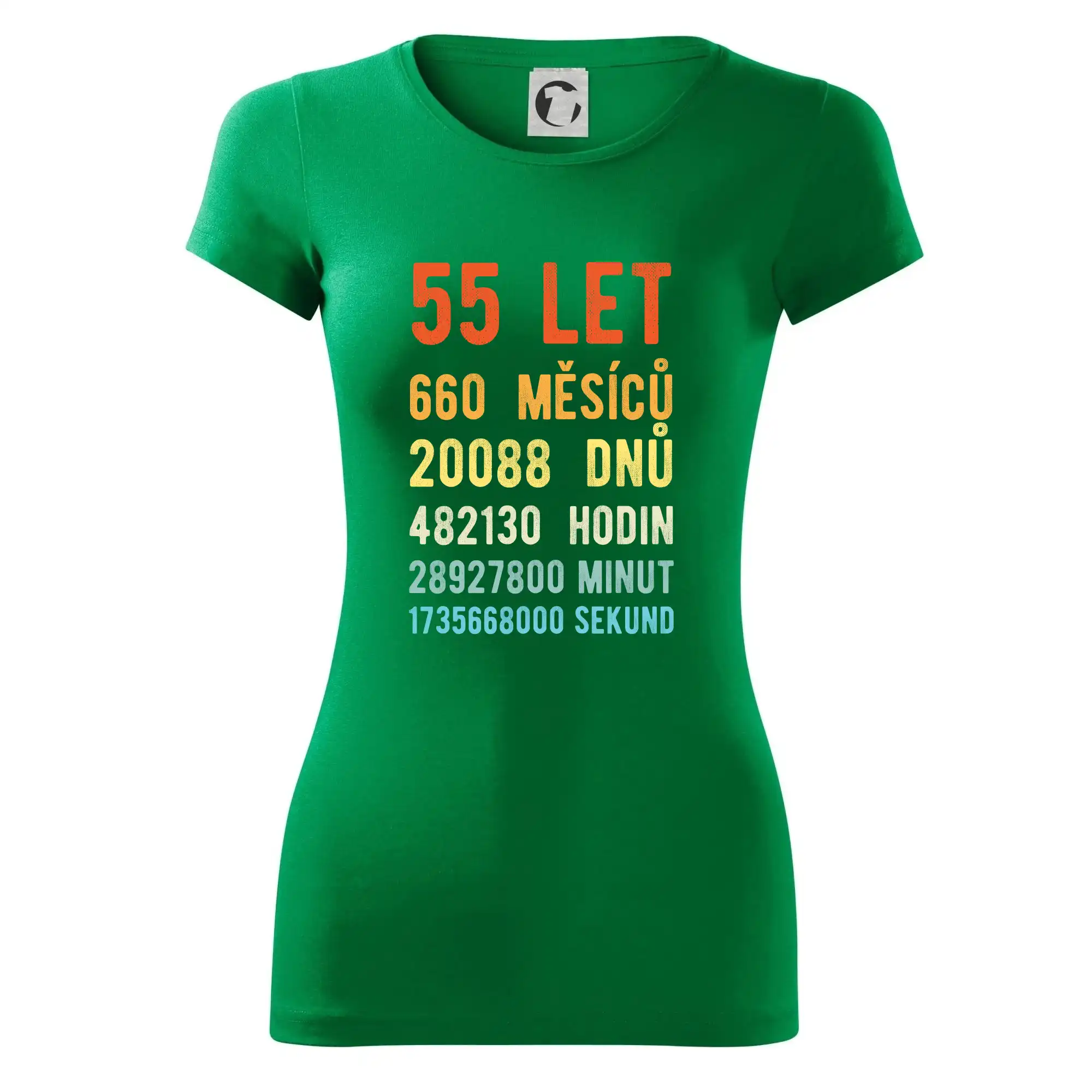 Narozeniny 55 přepočet času
