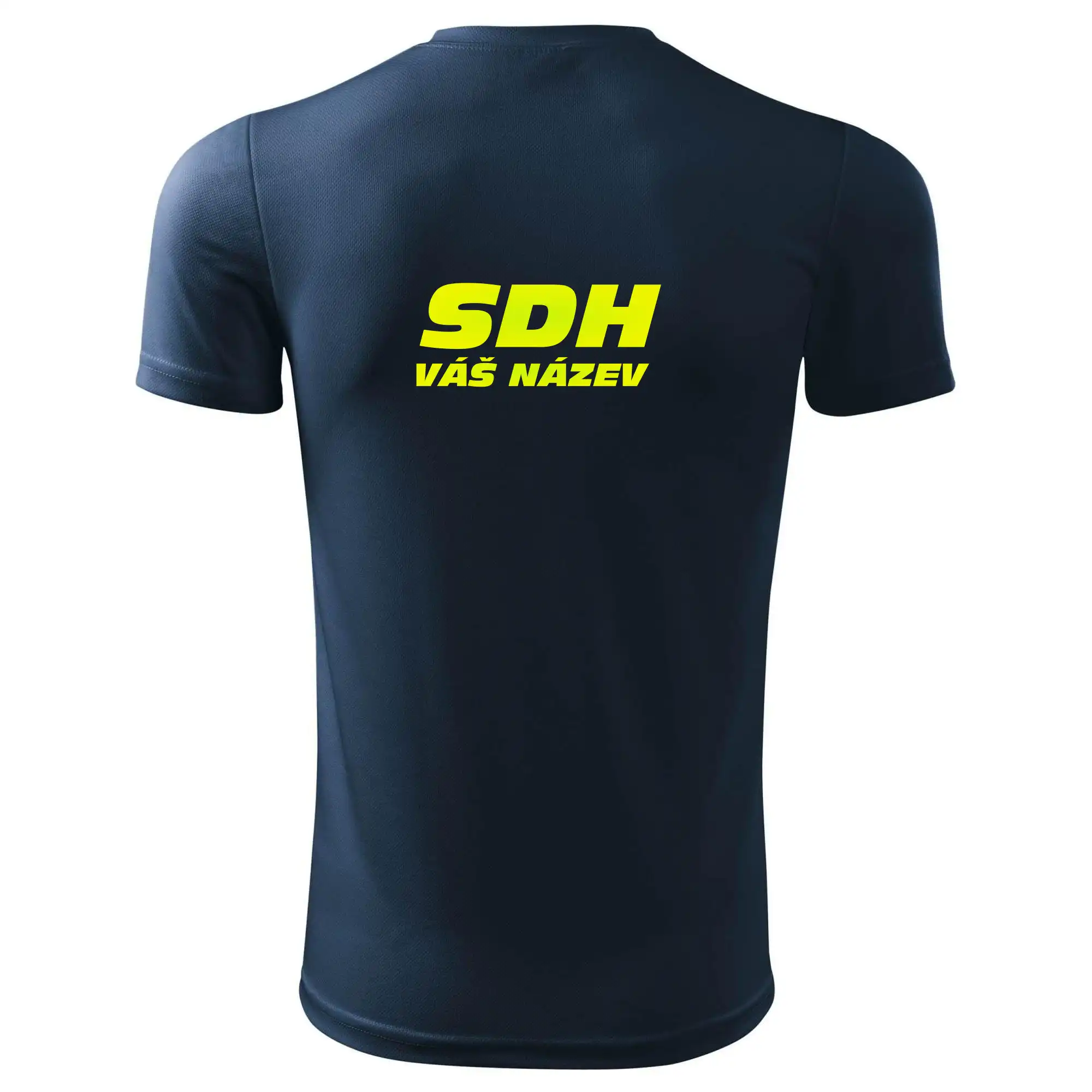 Hasičský sport SDH + váš název FLUO