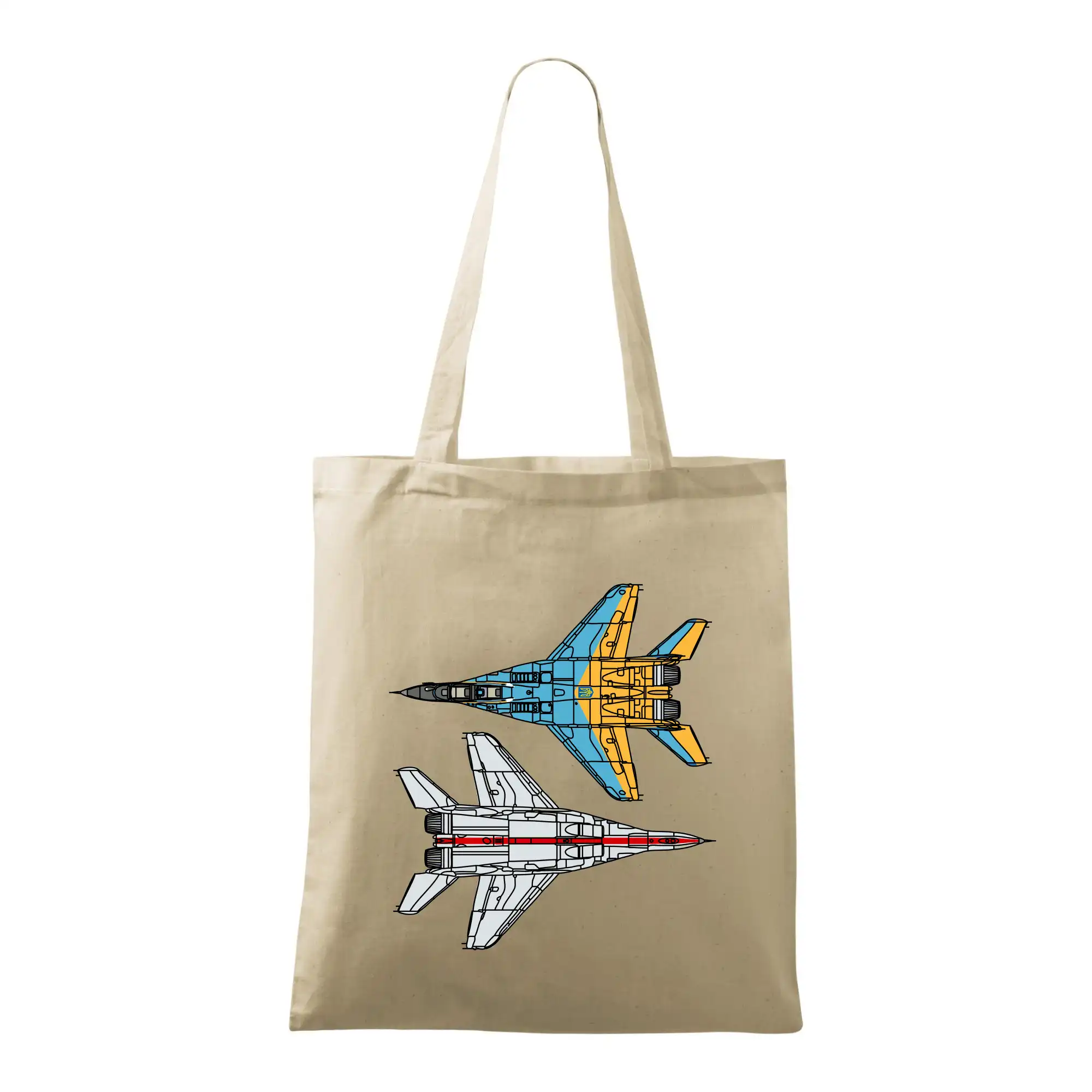 Mig 29 Fulcrum ze spoda a ze zhora