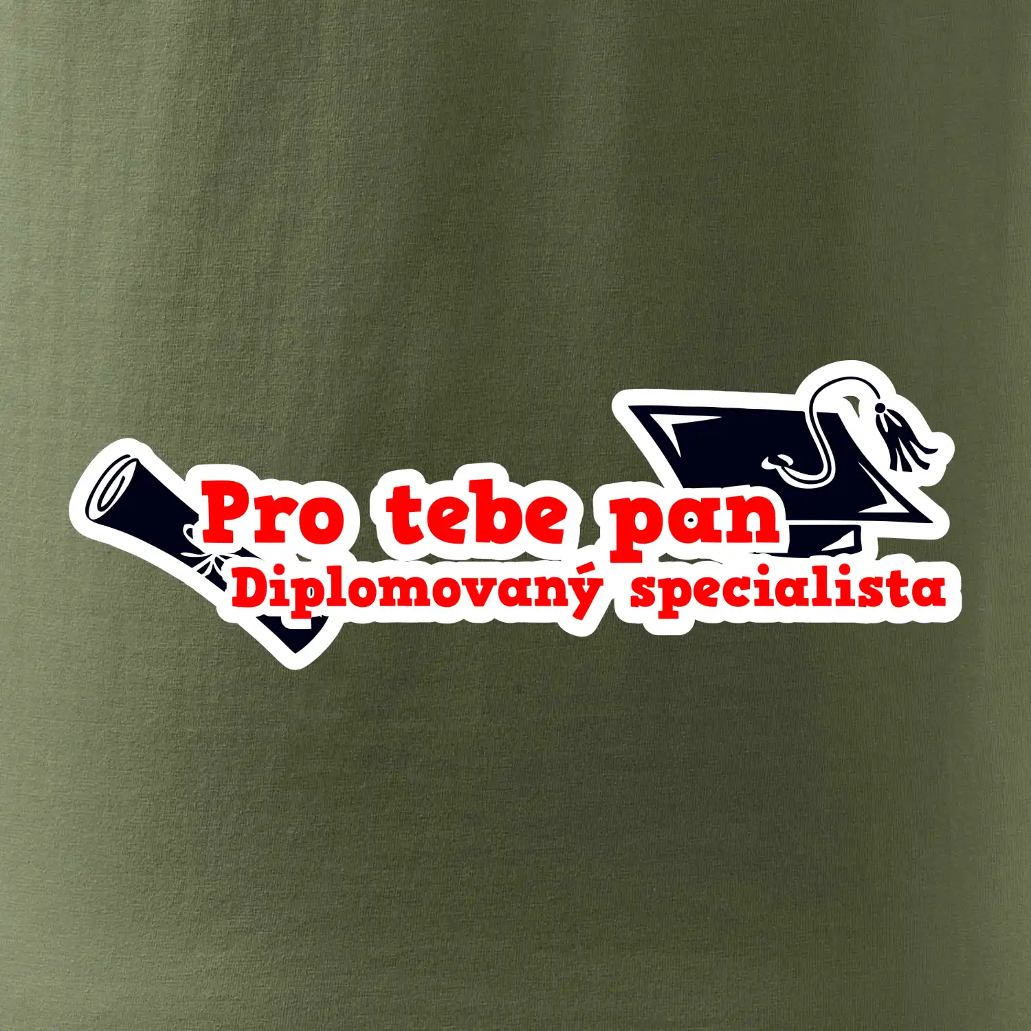 Pro tebe pan Diplomovaný specialista