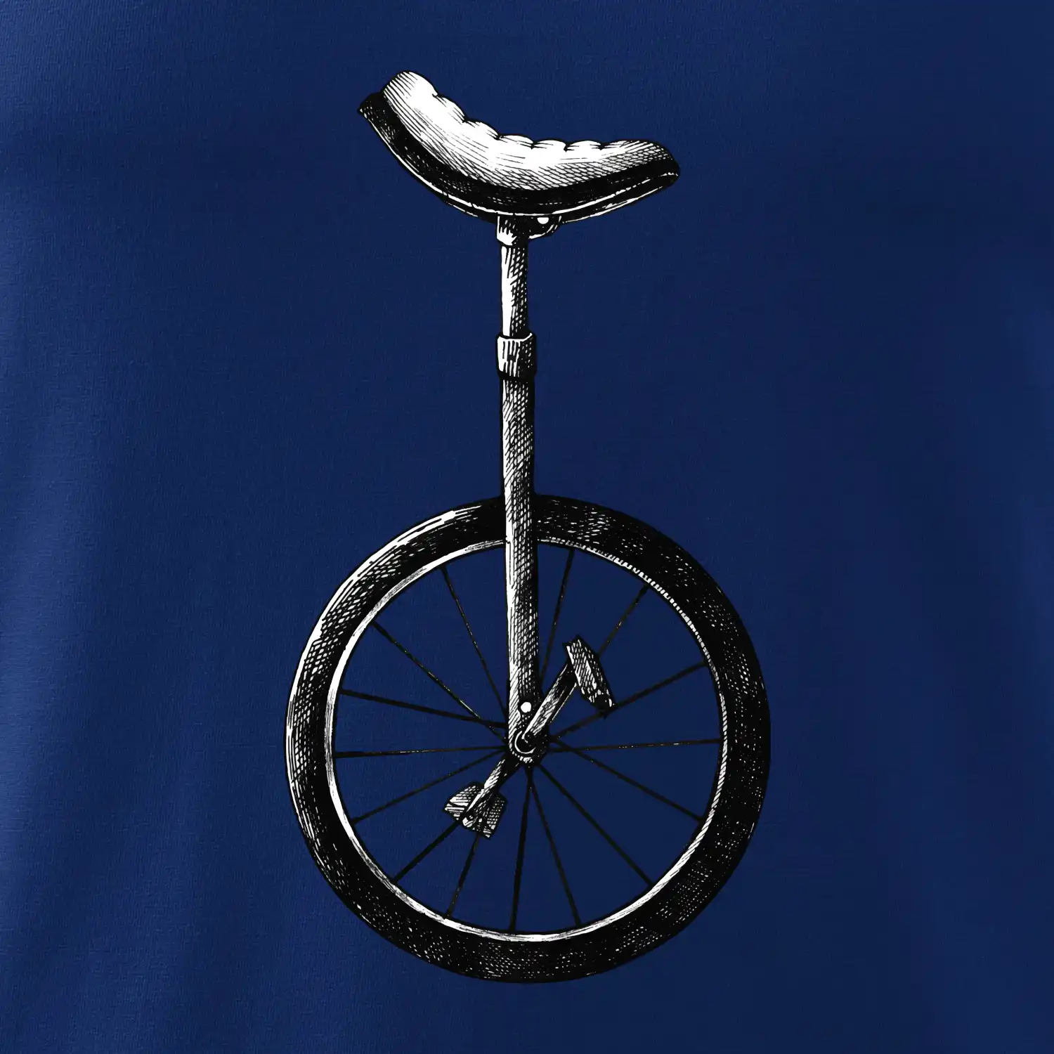 jednokolka kreslená