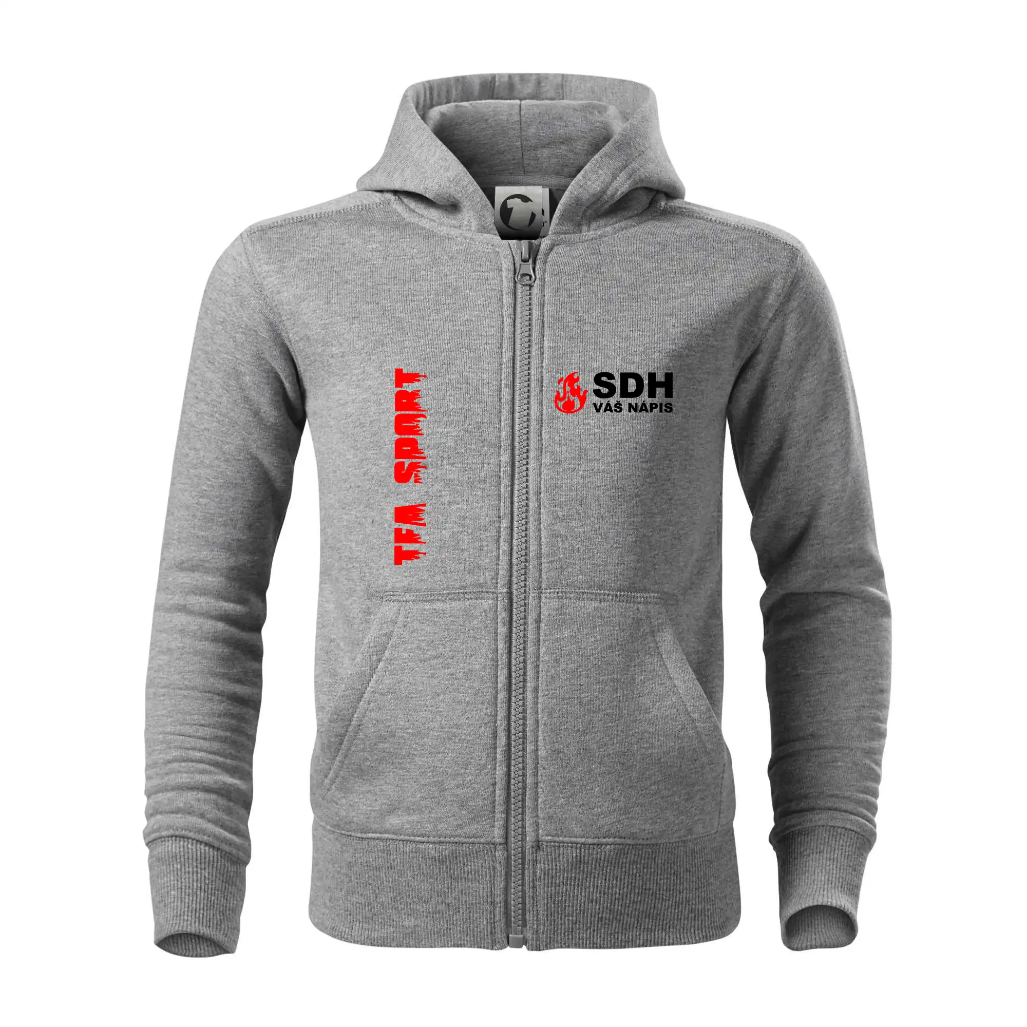 TFA Sport SDH (červený oheň) - Vlastní nápis