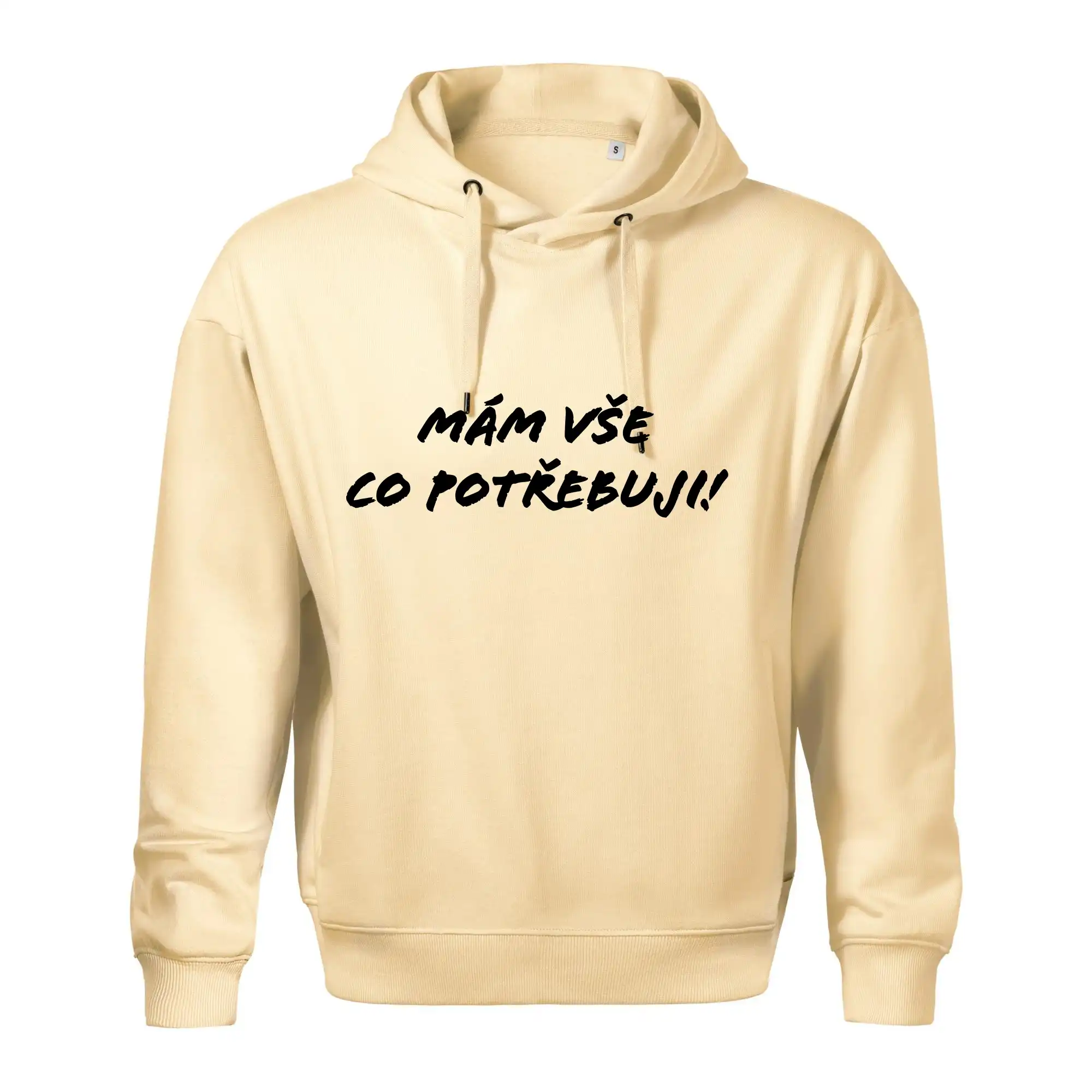 Nápis mám vše co potřebuji