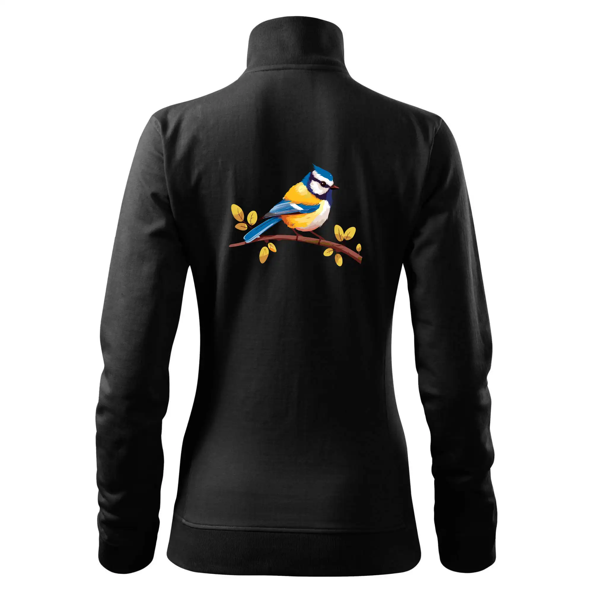 Sýkorka modřinka kreslená