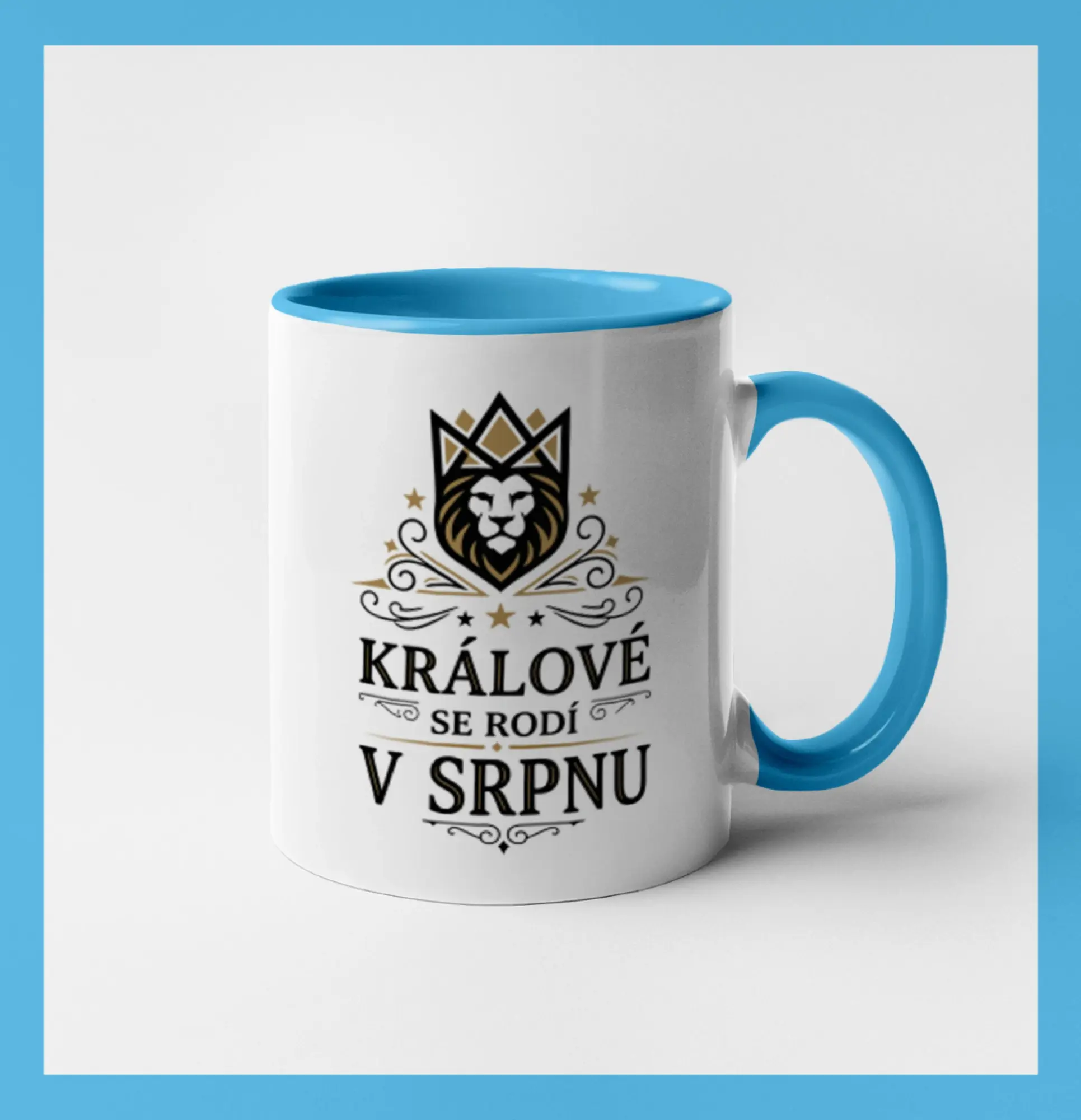Lev s korunou - králové se rodí v srpnu