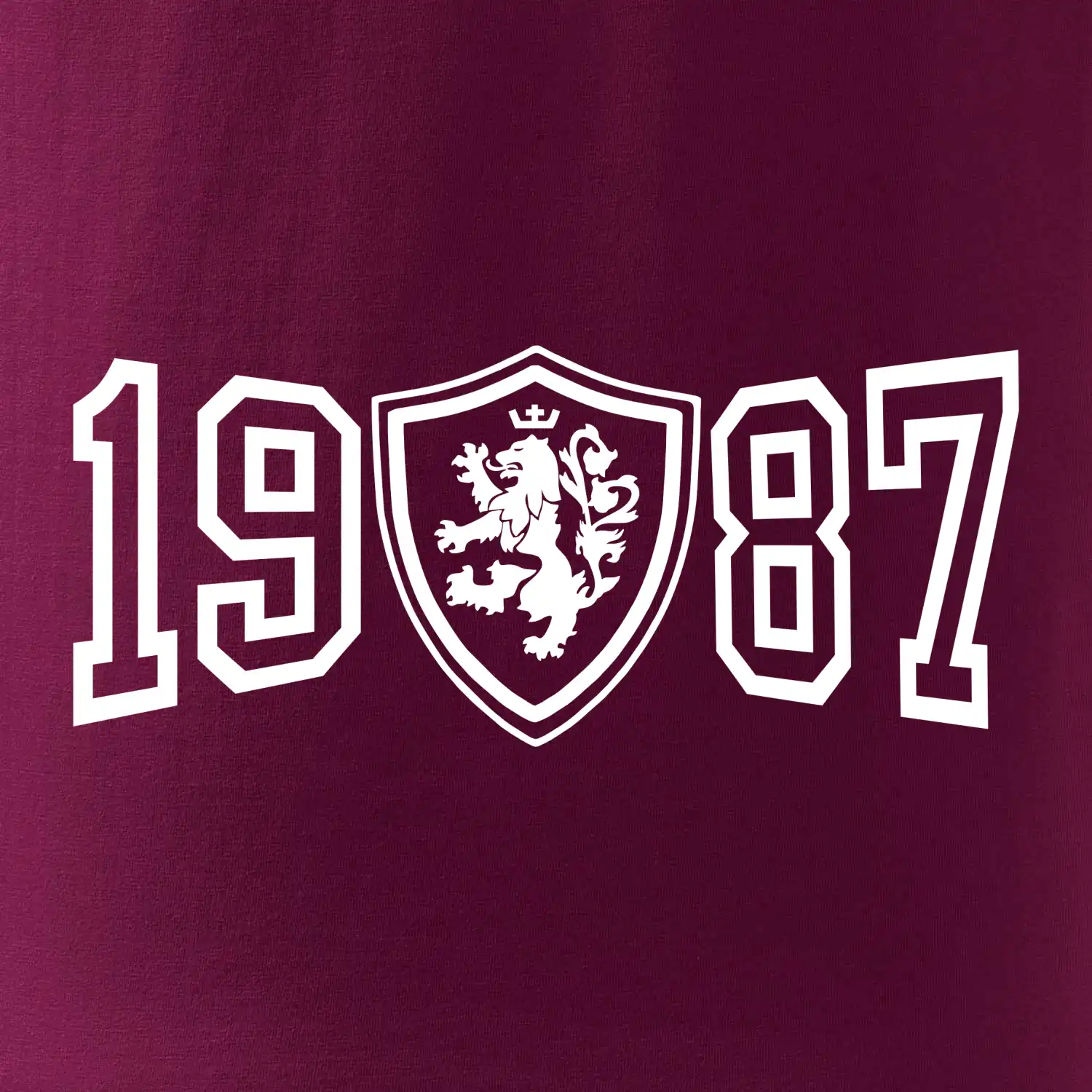 Narozeninový motiv - znak - 1987