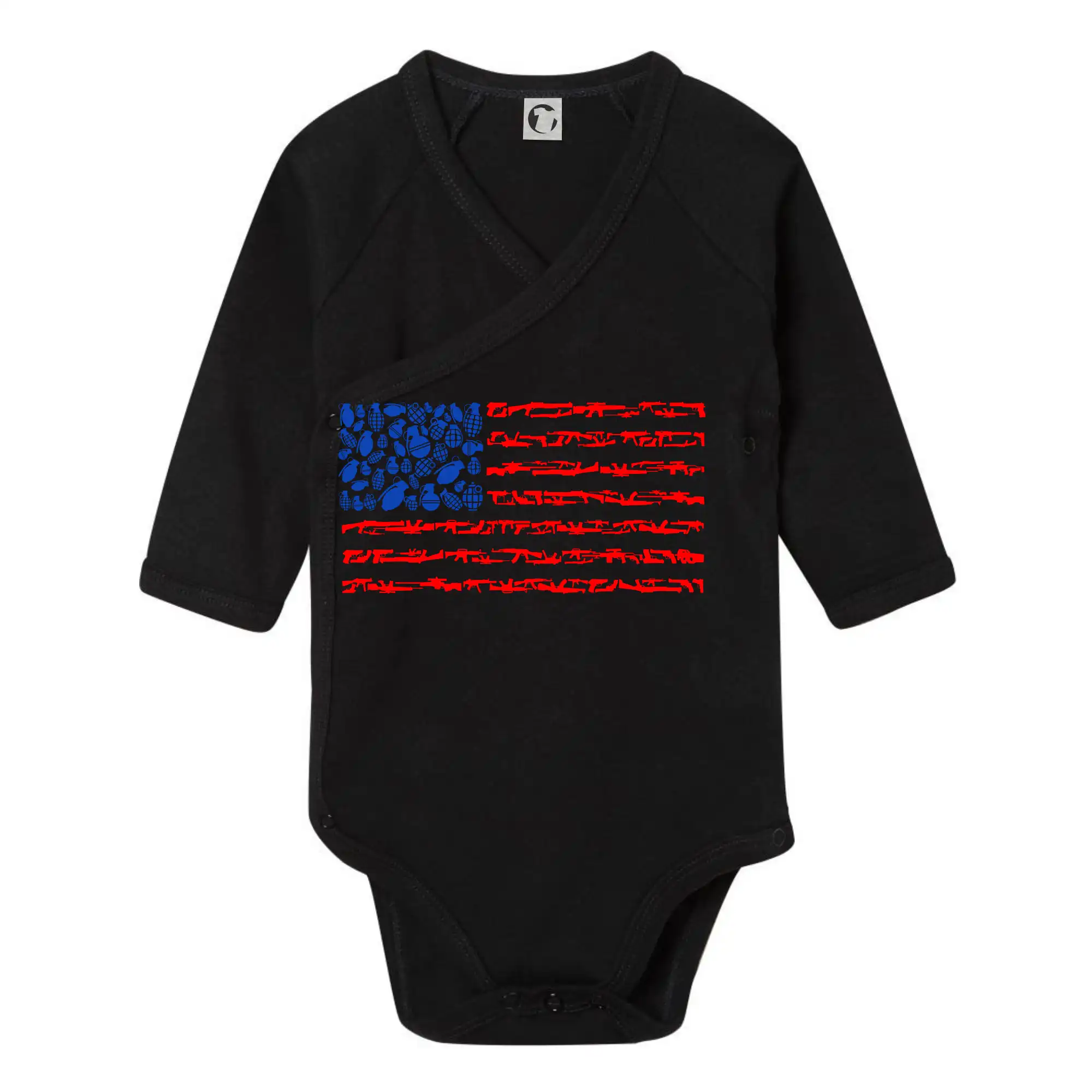 USA vlajka - zbraně