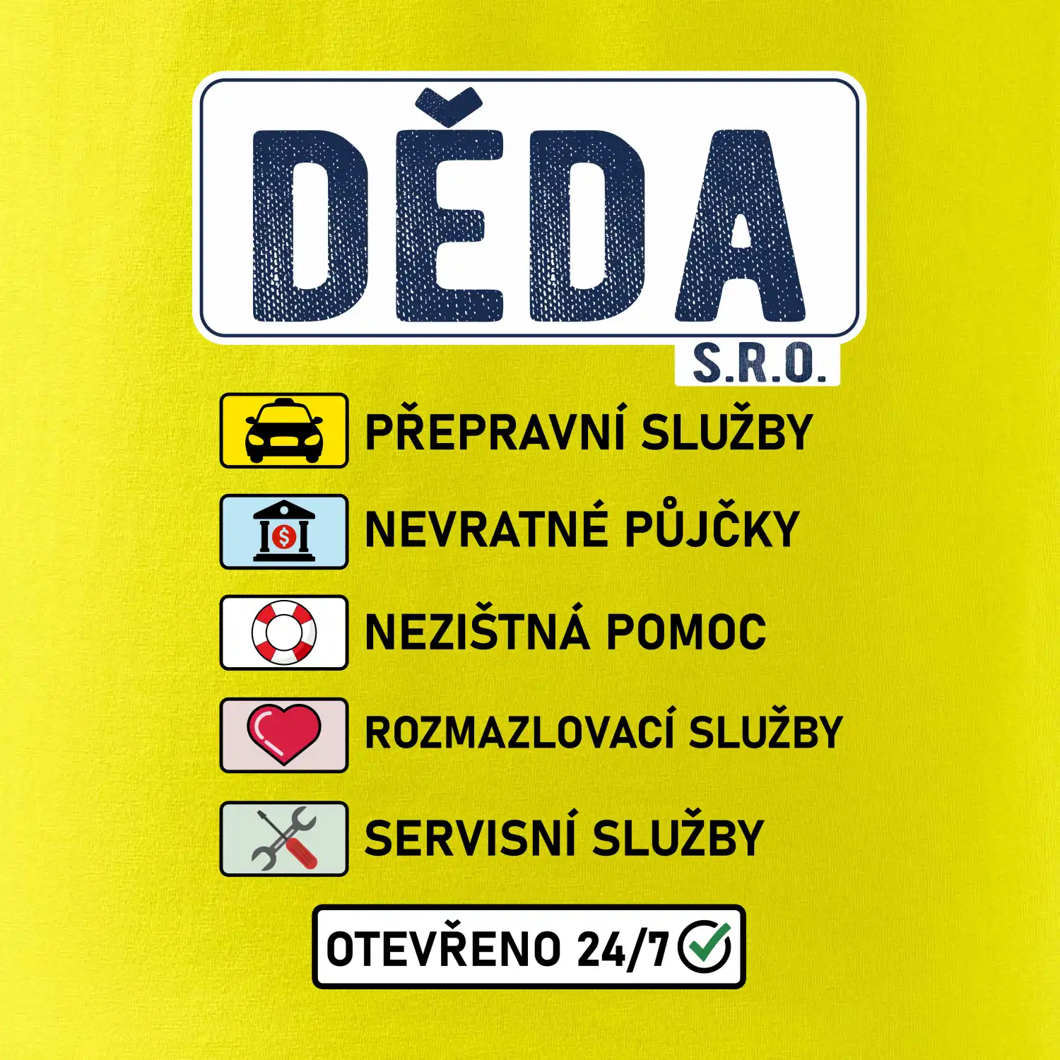 Děda sro služby
