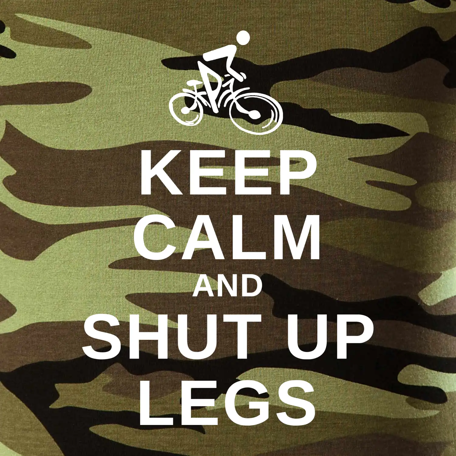 Keep calm and shut your legs
