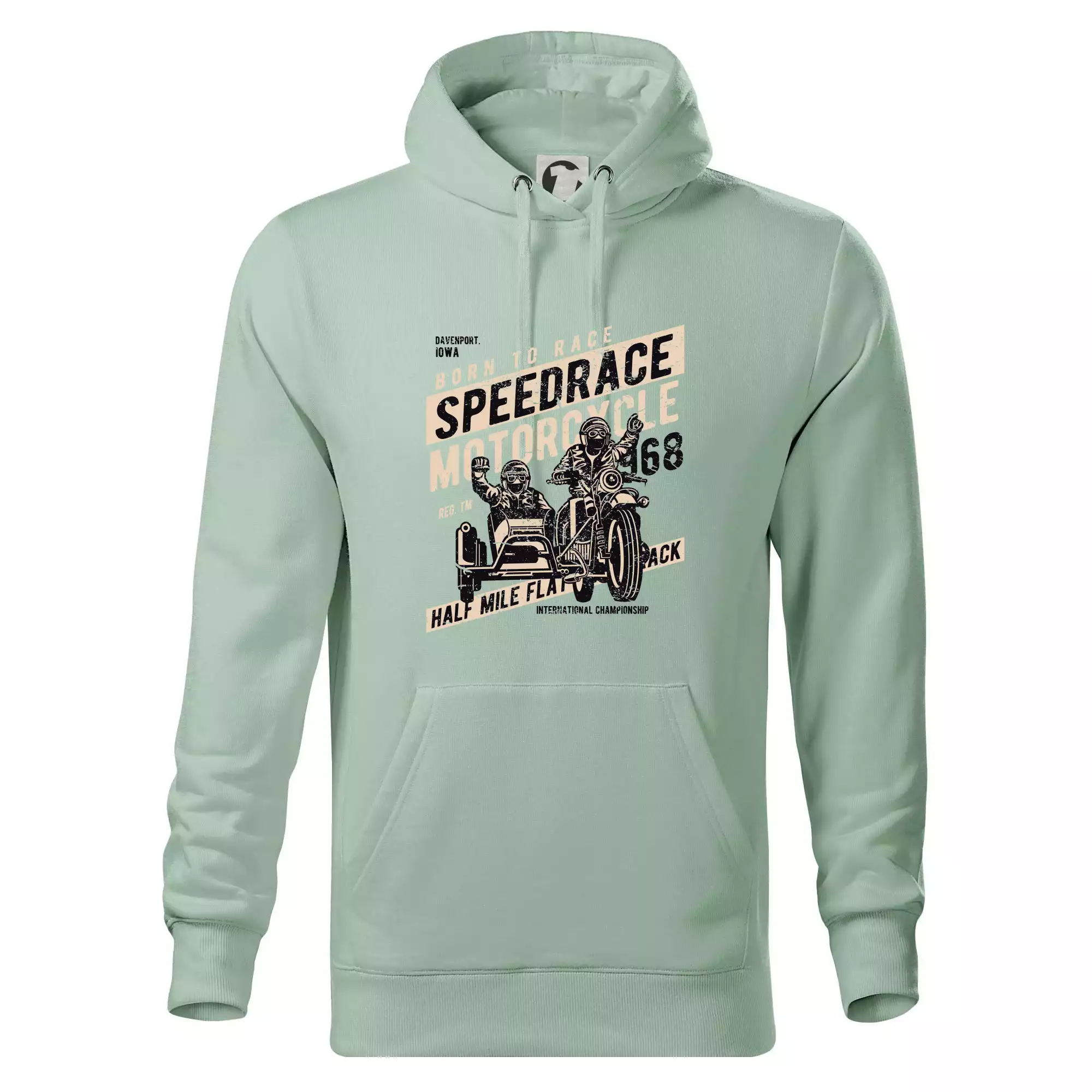 Speedrace motrcycle half mile