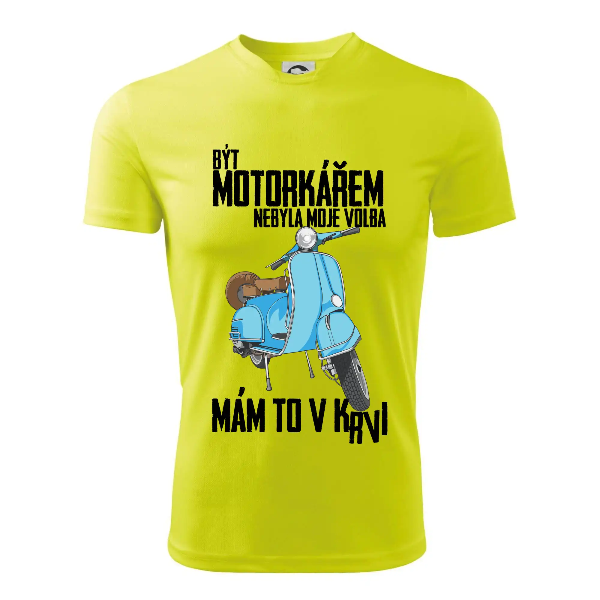 Být motorkářem nebyla moje volba skútr