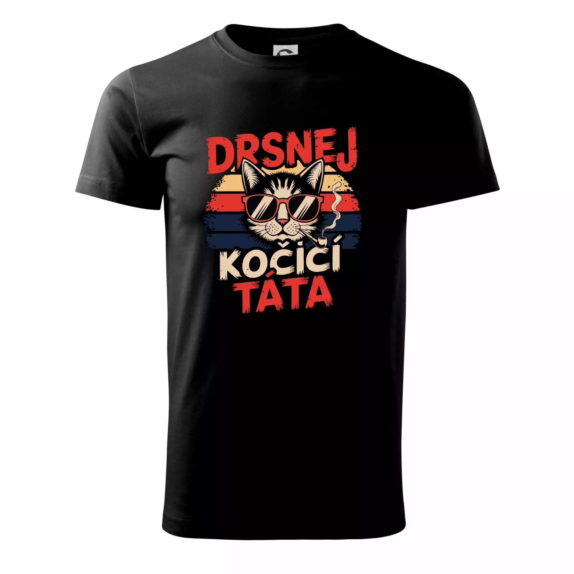 Drsnej kočičí táta