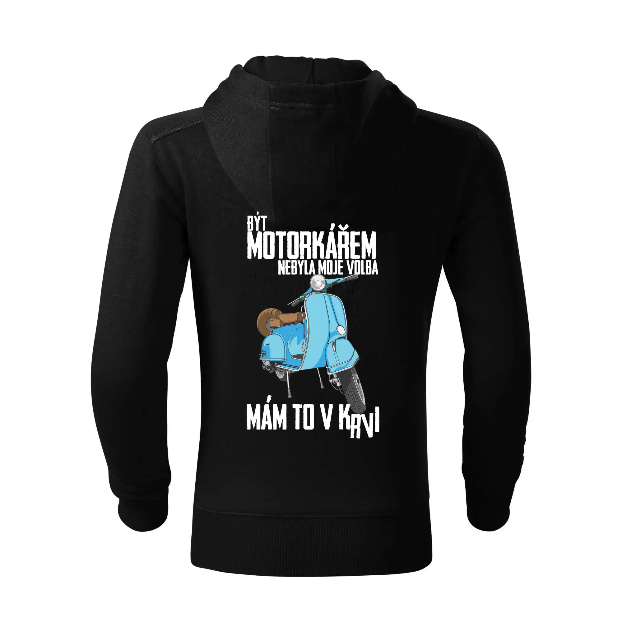 Být motorkářem nebyla moje volba skútr