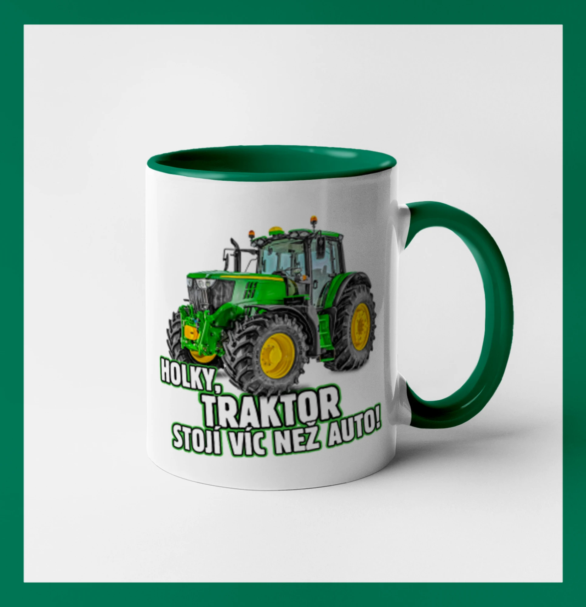 Holky, traktor stojí víc než auto