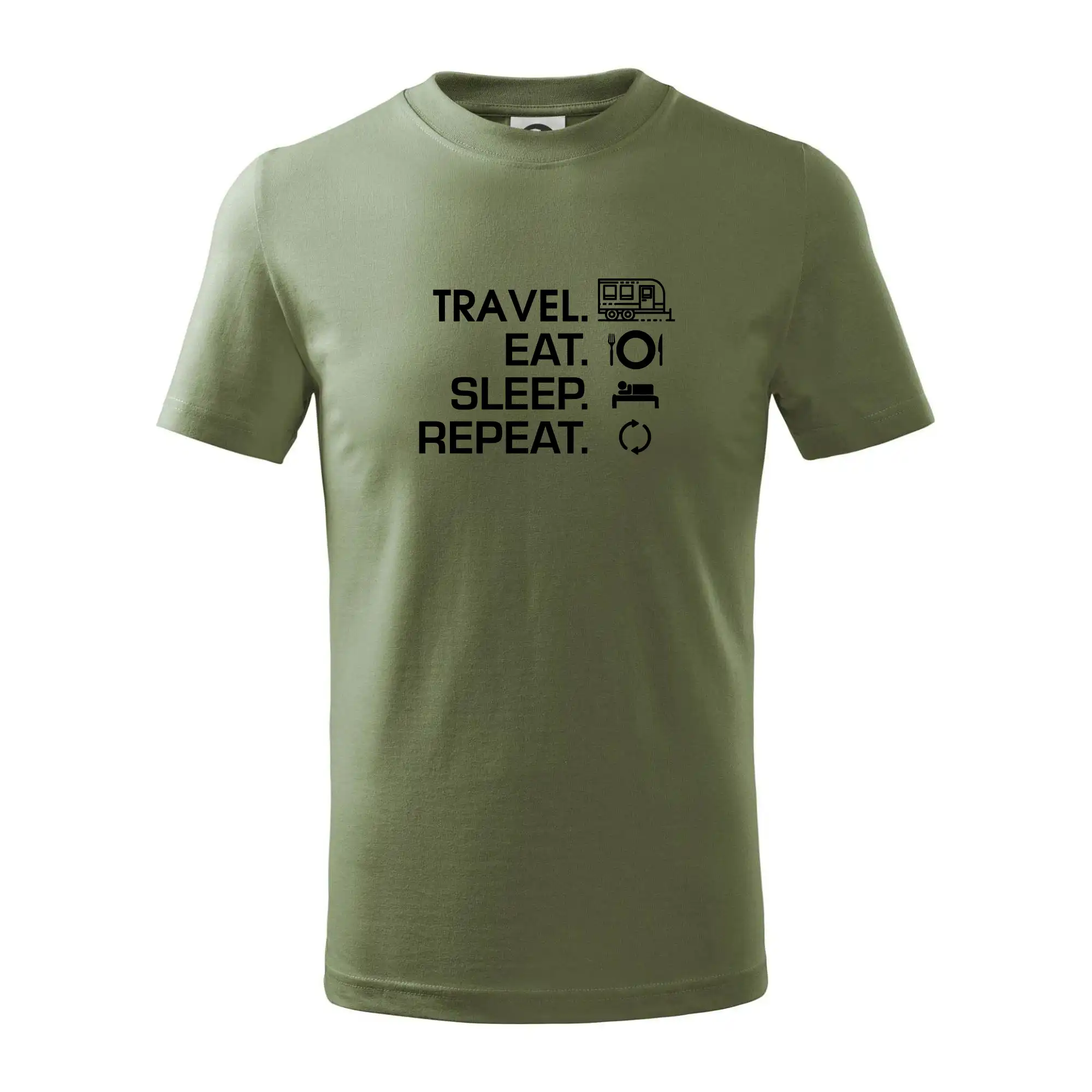 Eat sleep travel - Velký  přívěs