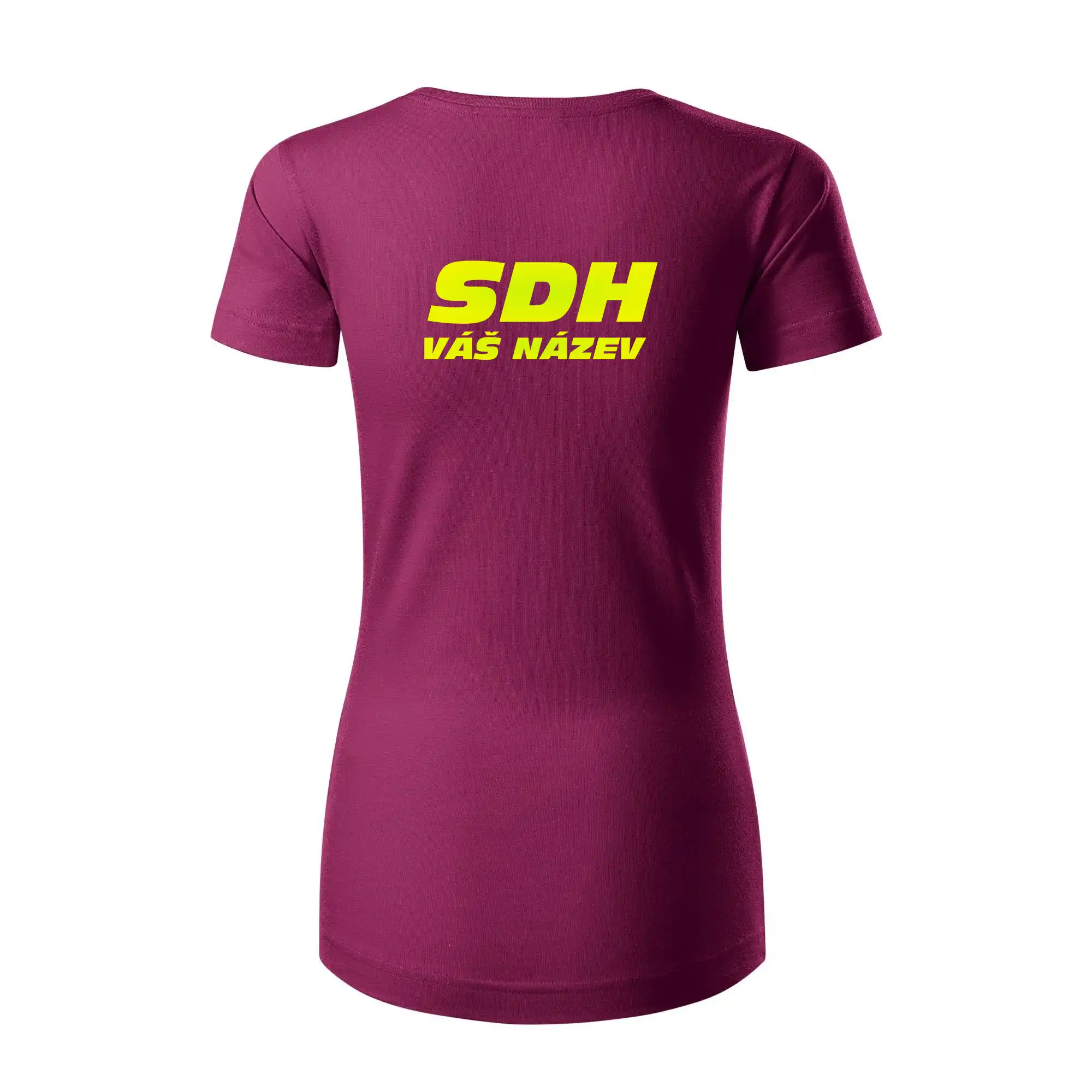 Hasičský sport SDH + váš název FLUO