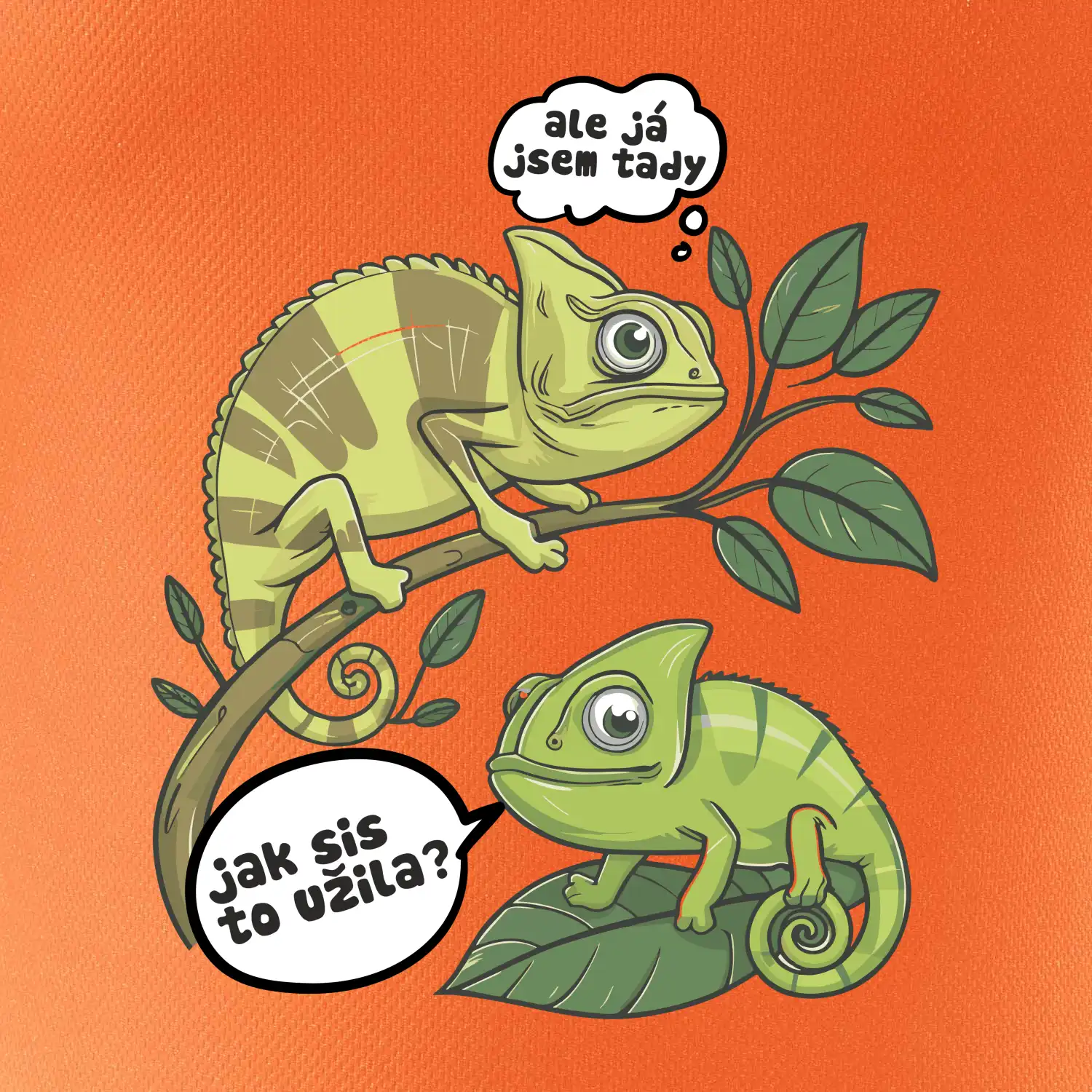 Chameleoni jak sis to užila