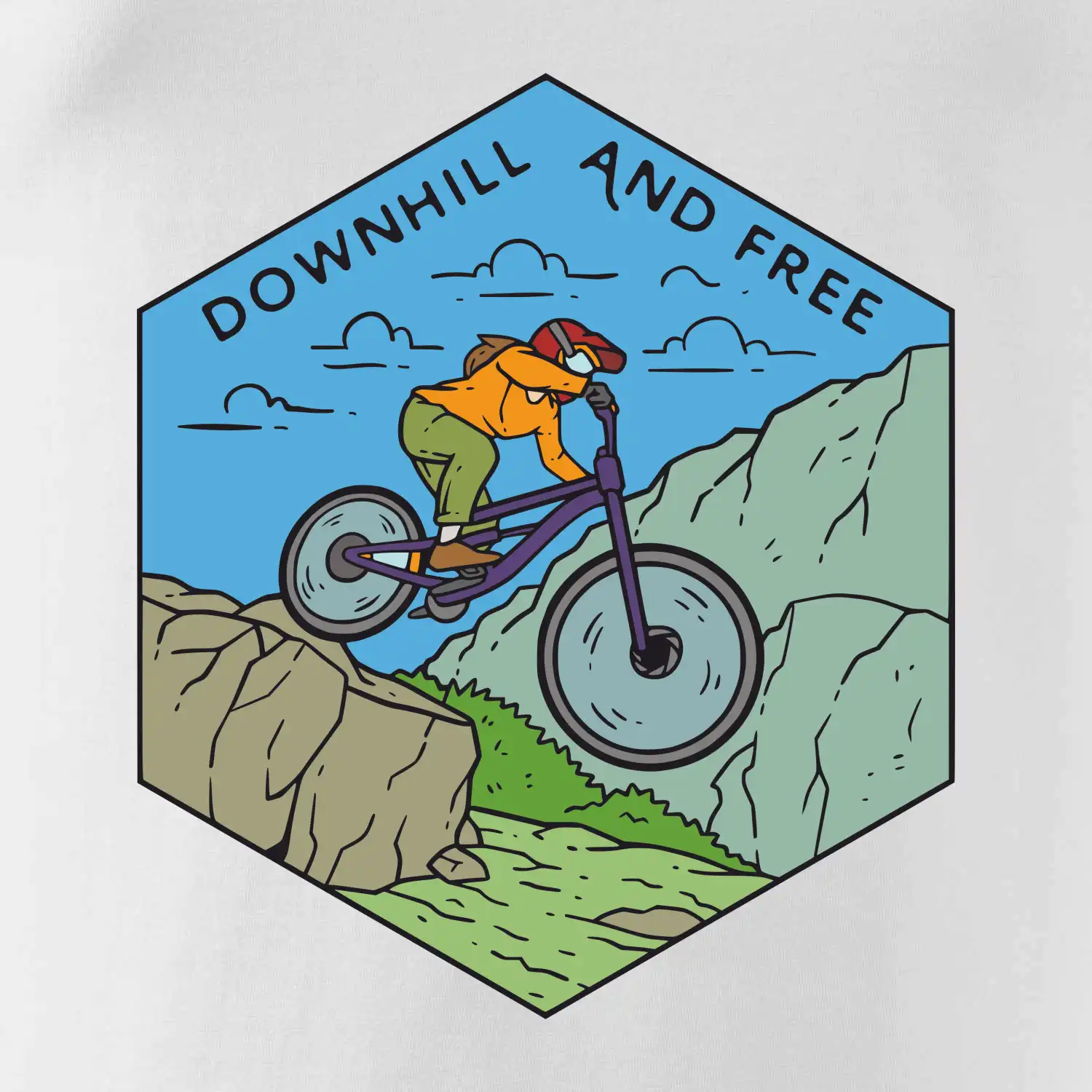 Downhill and free kluk/holka