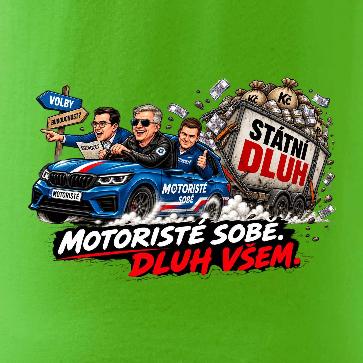 Motoristé sobě - dluh všem