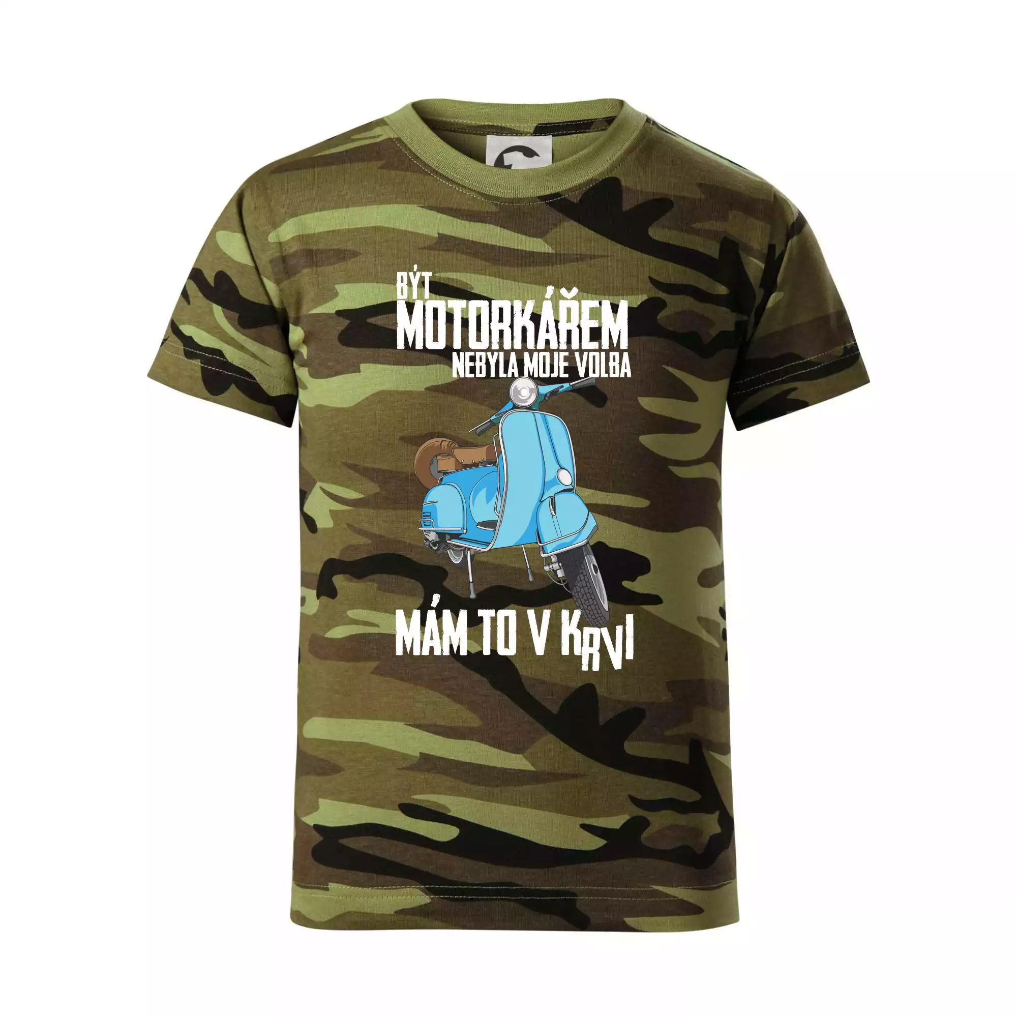 Být motorkářem nebyla moje volba skútr