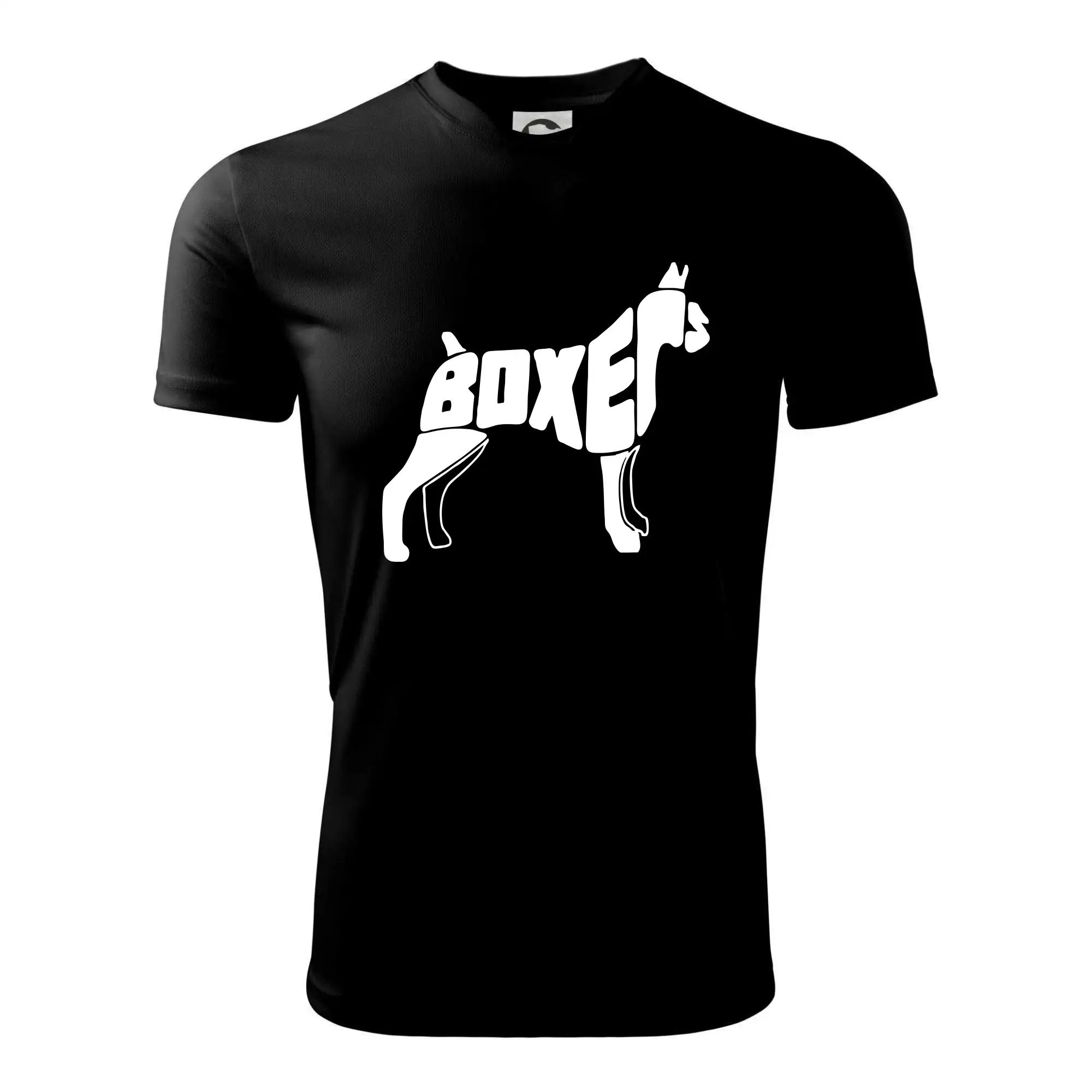 Boxer nápis v těle