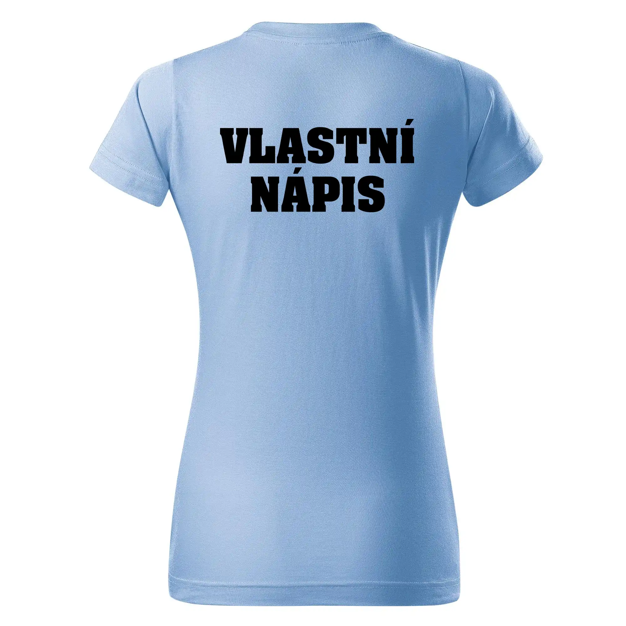 Hvězda života - vlastní nápis vpředu a vzadu