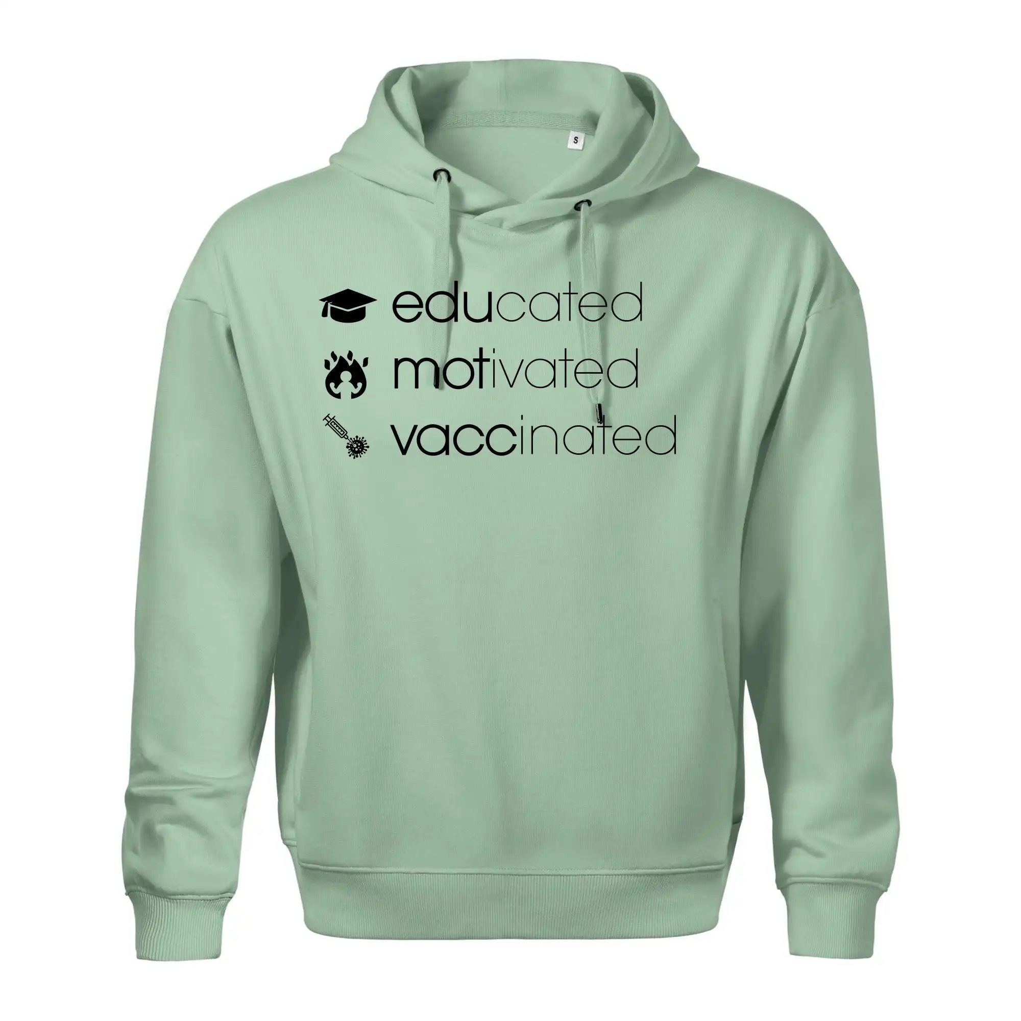 Educated motivated vaccinated