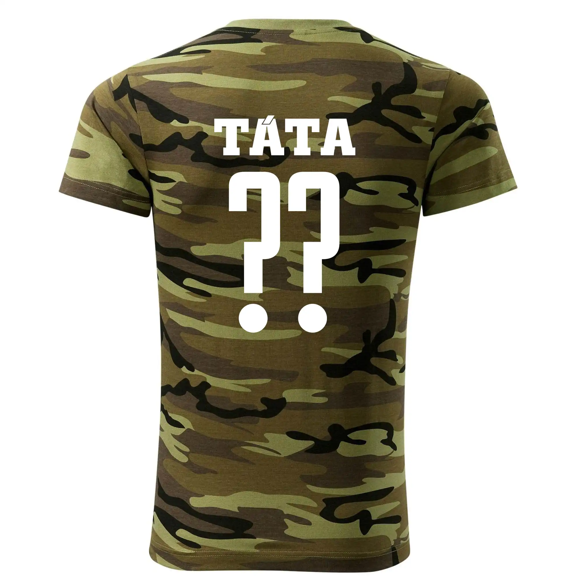Táta - dres se jménem a číslem
